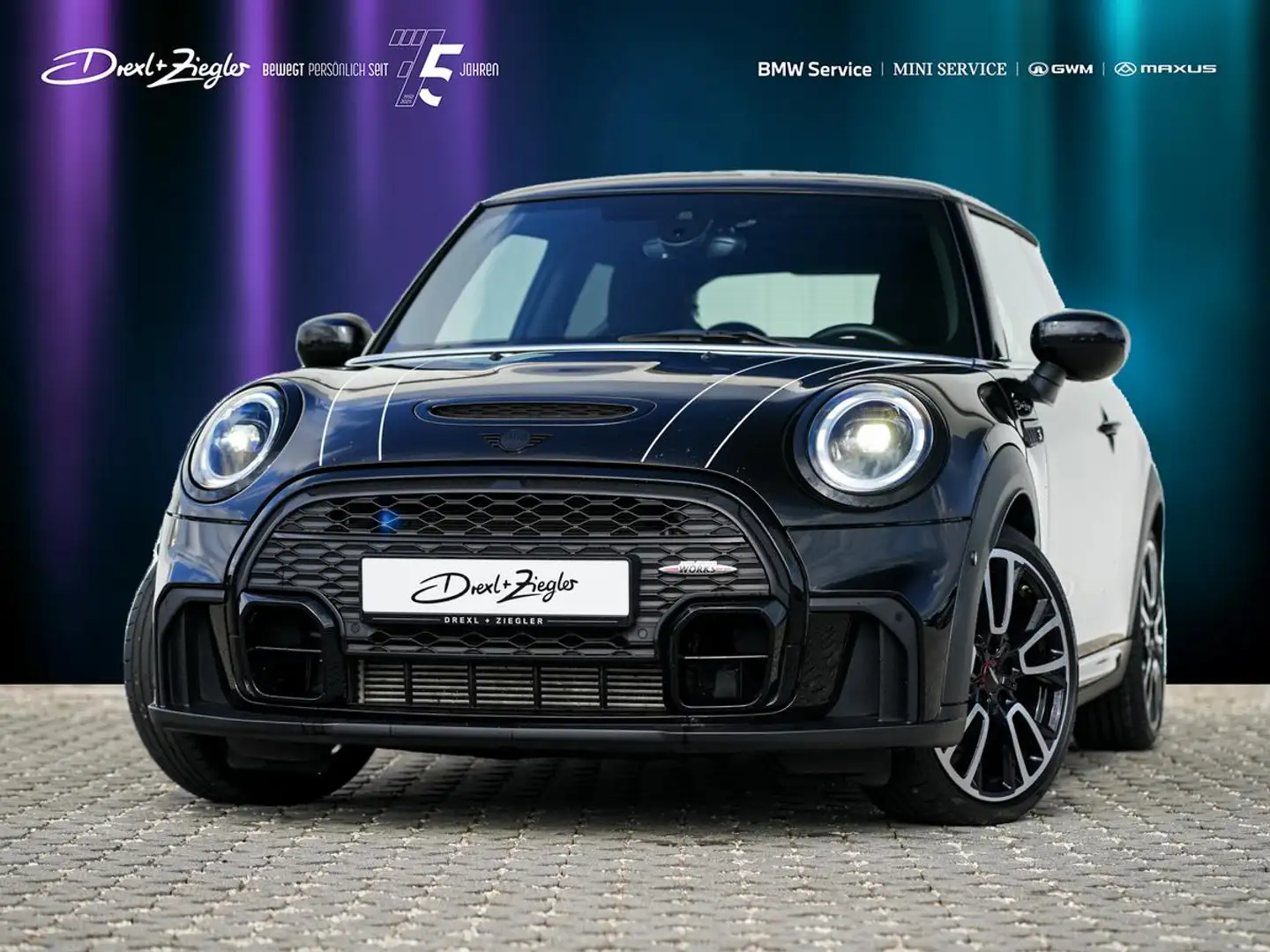MINI Cooper S Cooper 3-t JCW-Trim 18 ACC Navi HuD KoZg RFK aLED Nero - 1