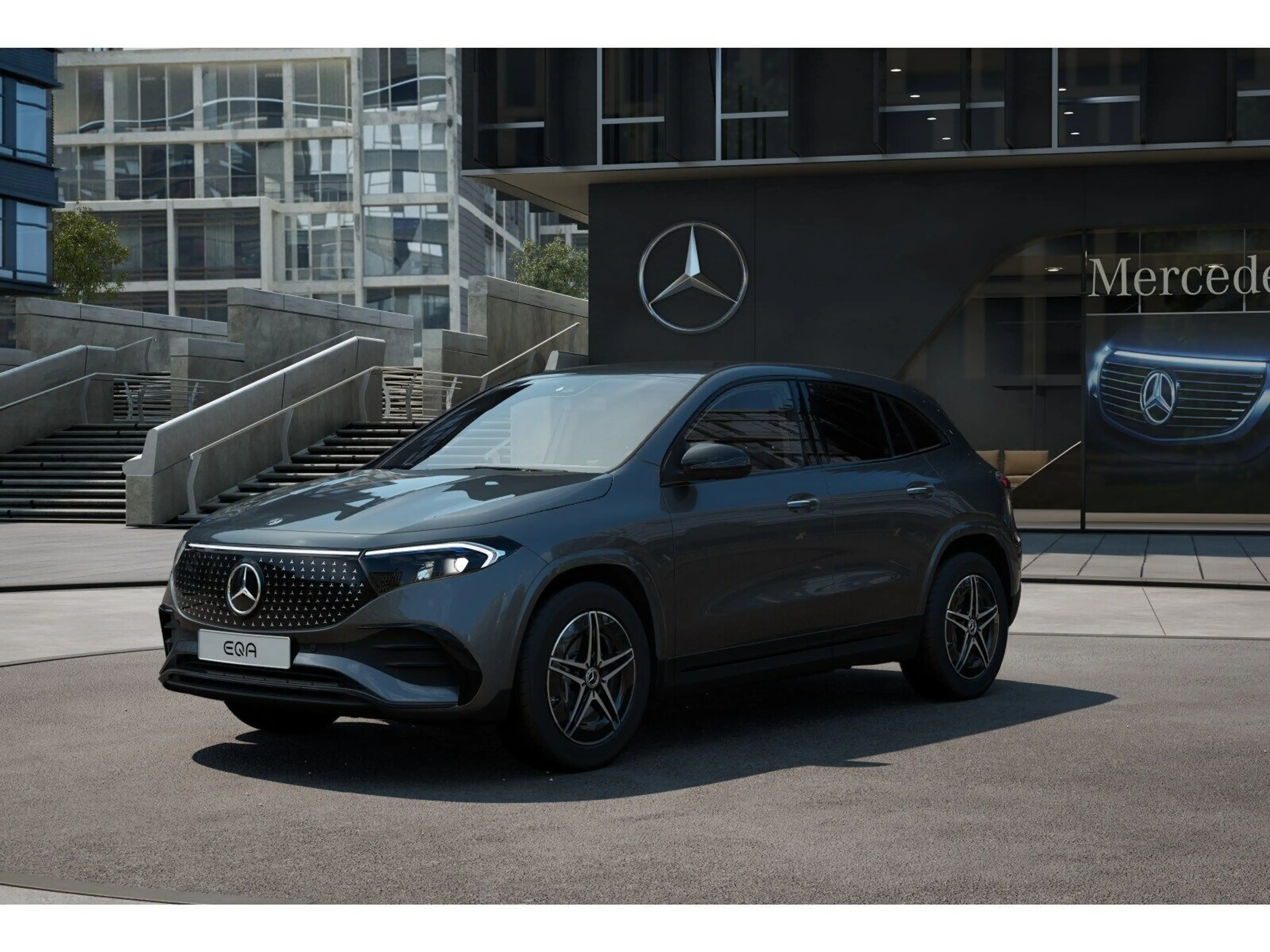 Mercedes-Benz EQA 300 4M AMG+MBUX+Night+Ambiente+Burmester+ILS — photo 2