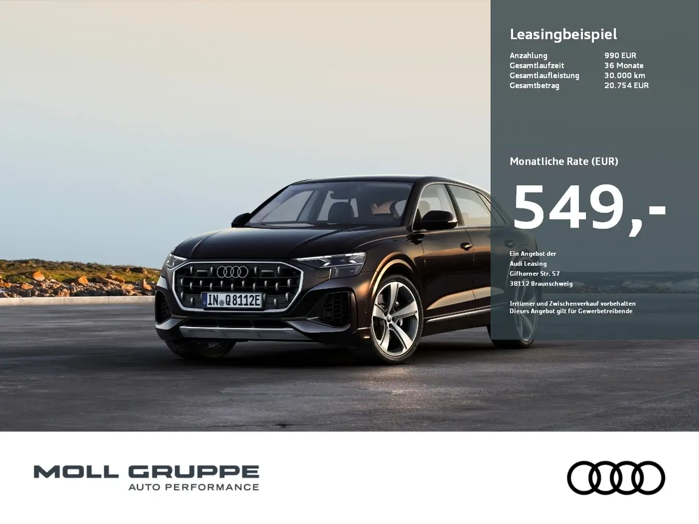 Audi Q8 SUV TFSI e Blanco - 1