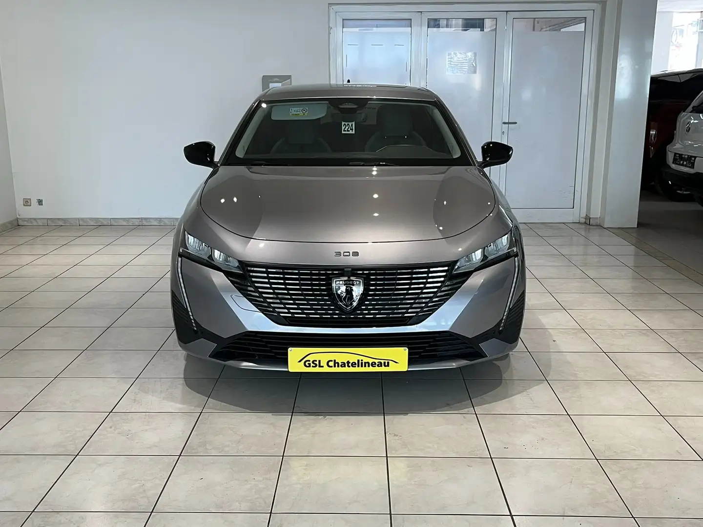 Peugeot 308 1.2 130cv Allure 2022 Carplay/Navi/Clim/Caméra Grijs - 2
