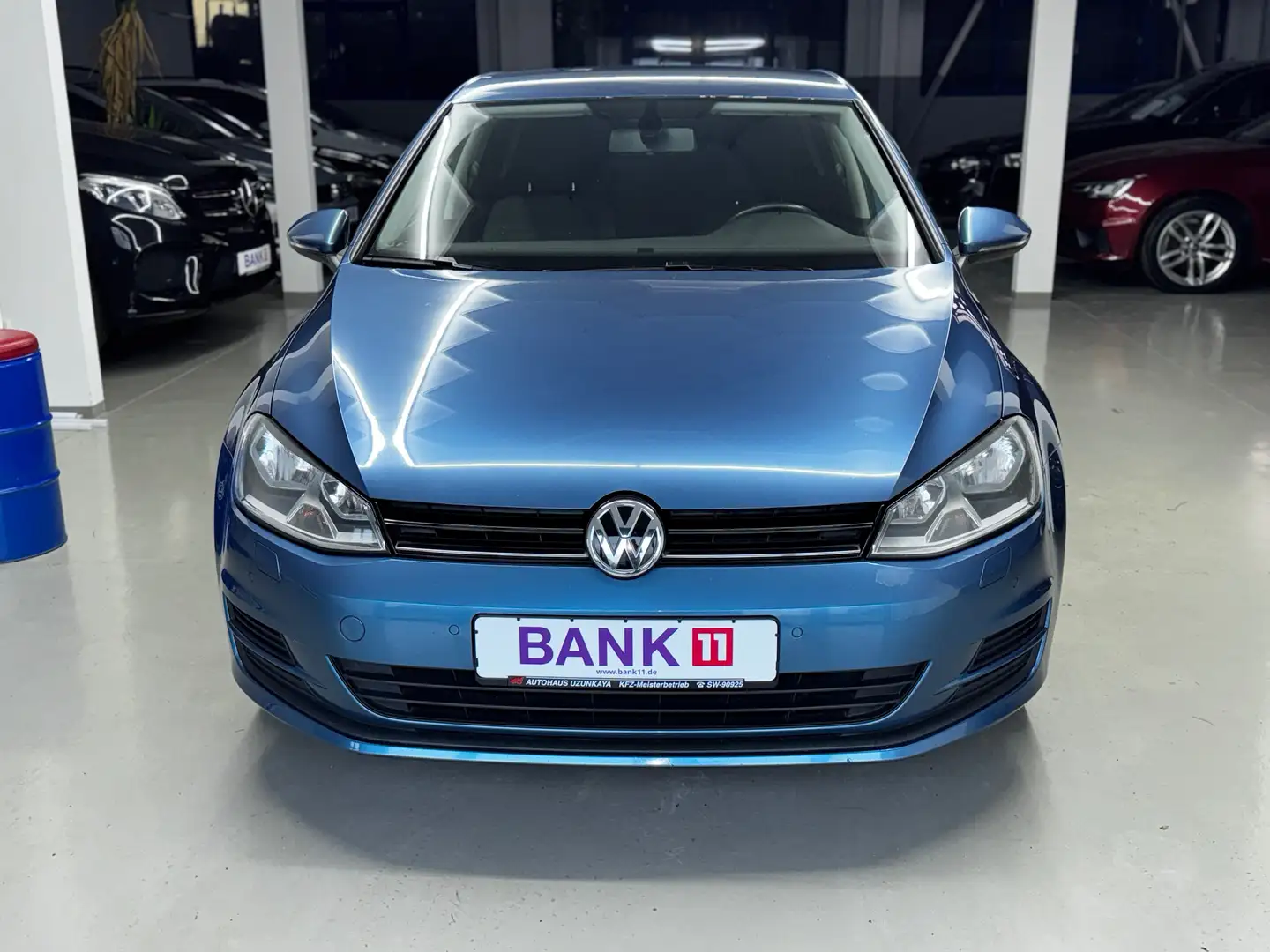 Volkswagen Golf Comfortline BMT Modrá - 2