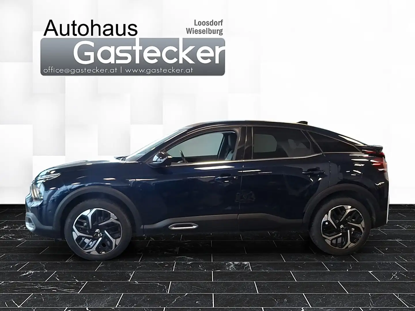 Citroen C4 MAX Diesel Automatik Blau - 2