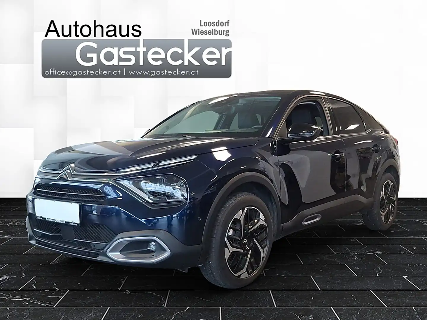 Citroen C4 MAX Diesel Automatik Blau - 1