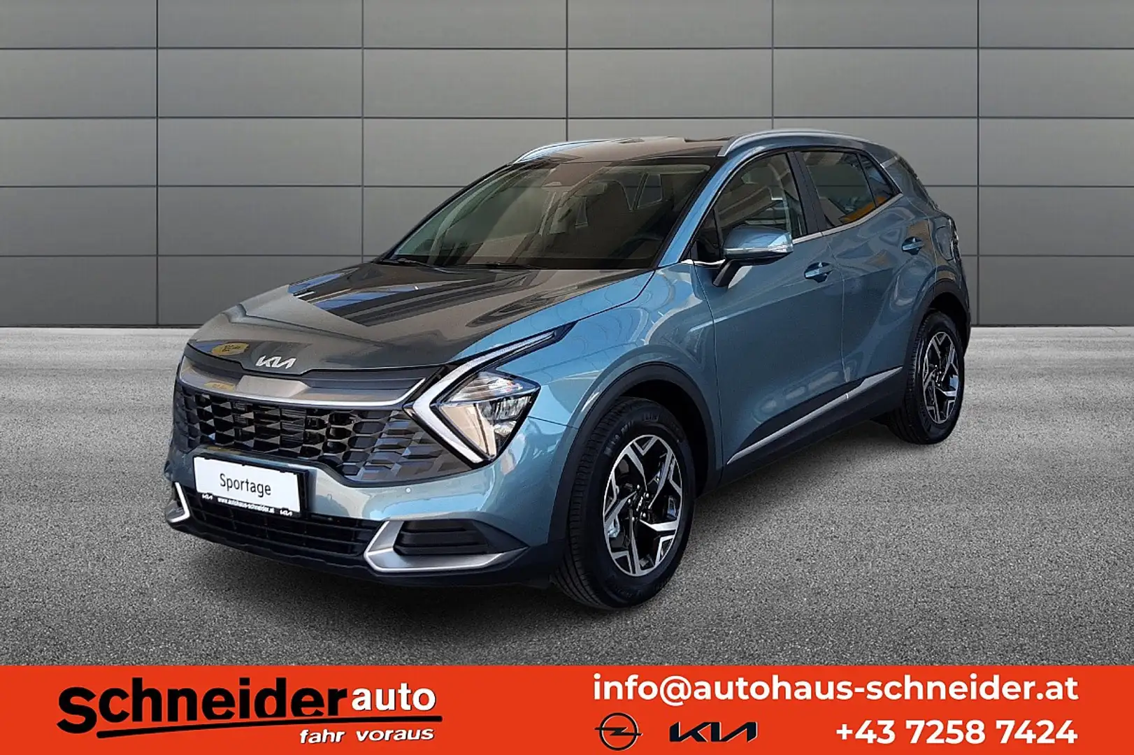Kia Sportage 1,6 CRDI Silber Grau - 1