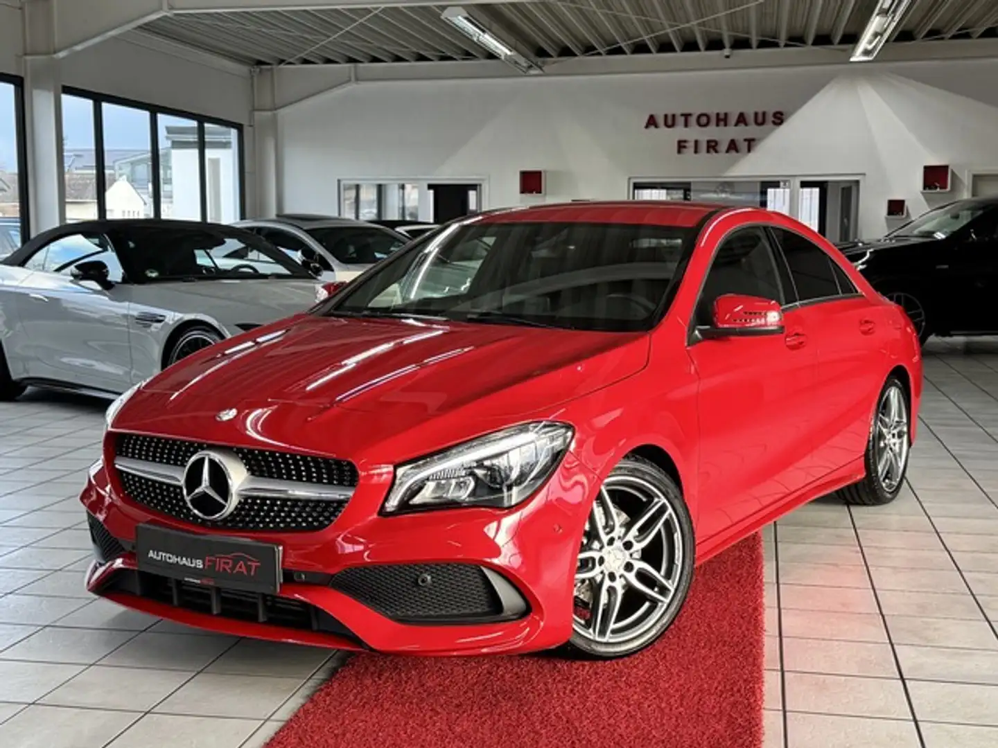 Mercedes-Benz CLA 180 AMG Line°Navi°LED°Rück.Kamera°I Hand° Roşu - 1