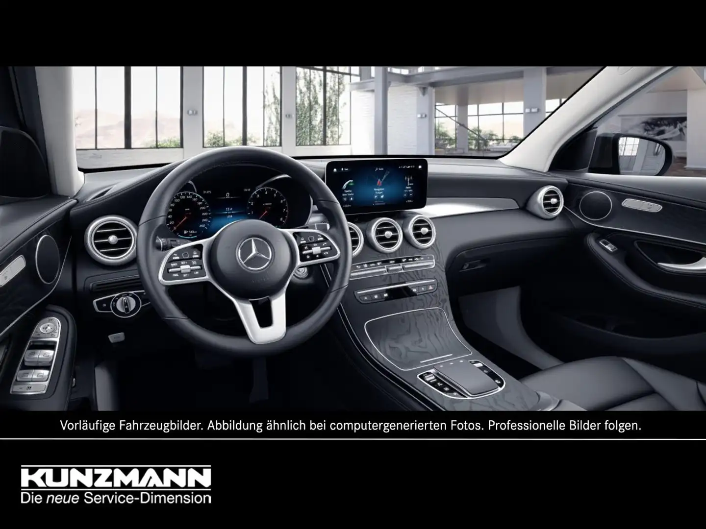 Mercedes-Benz GLC 300 4M Exclusive Night MBUX Navi 360 EasyPack Weiß - 2