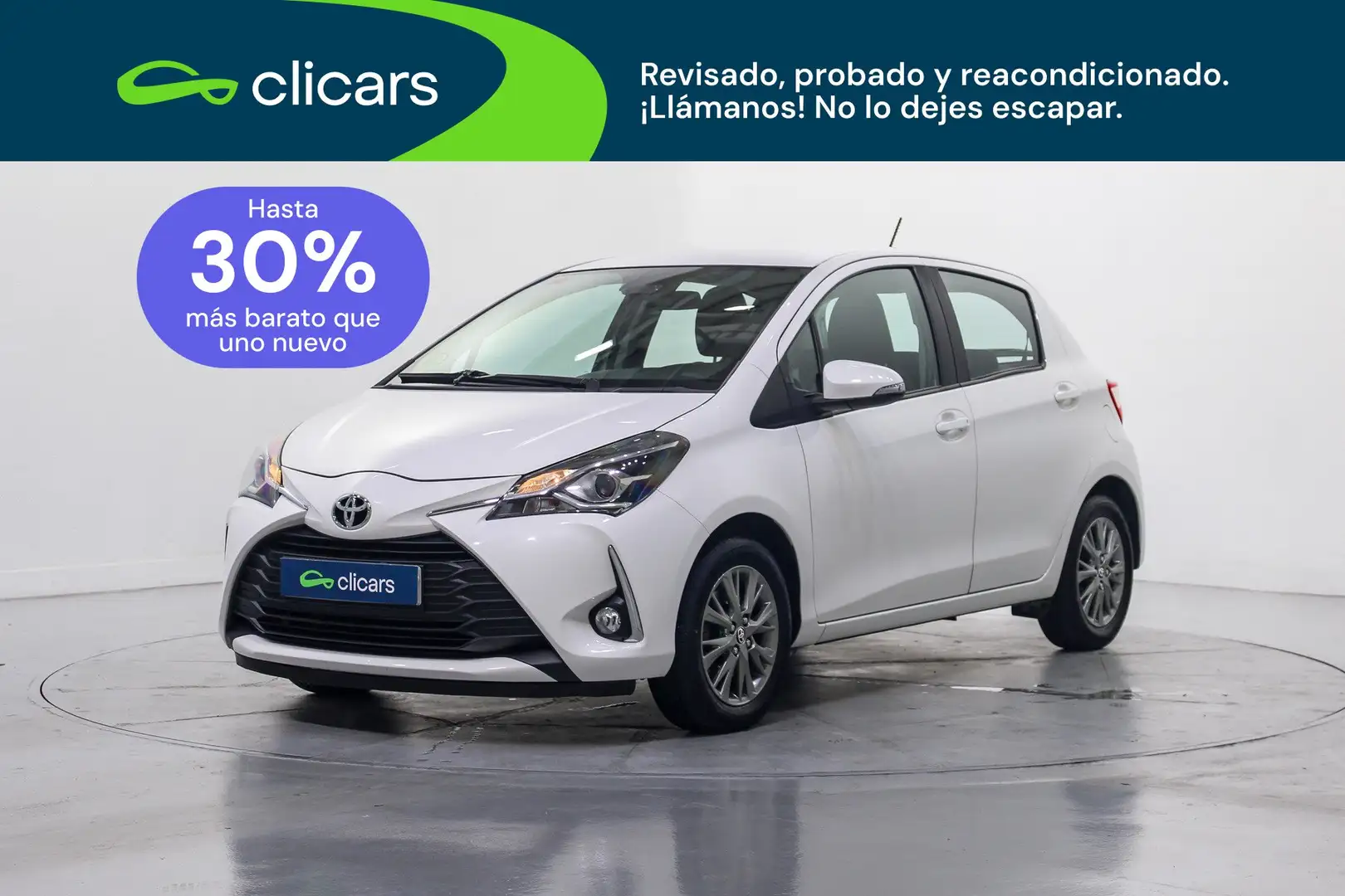 Toyota Yaris 1.5 Active Tech Blanco - 1