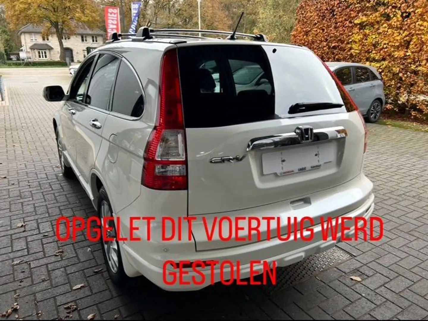 Honda CR-V ! ATTENTION ! DIT VOERTUIG WERD GESTOLEN! Wit - 2