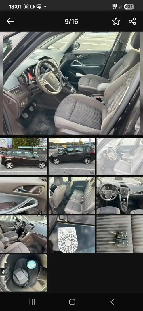 Opel Zafira Tourer 1,6 CNG Turbo Erdgas ecoflex Edition - 2