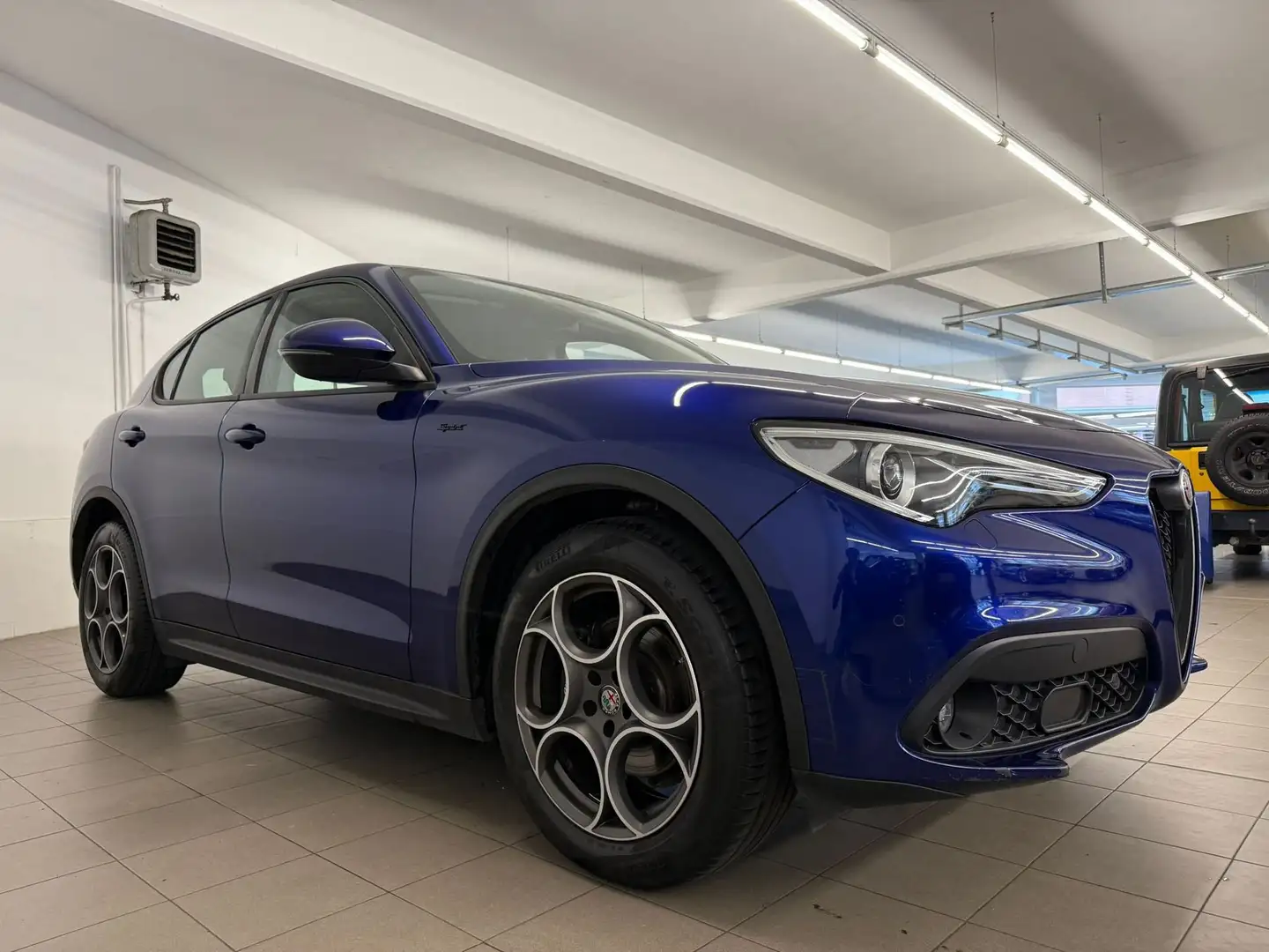 Alfa Romeo Stelvio Stelvio 2.2 Turbodiesel 190 CV AT8 Q4 Sprint Grijs - 2