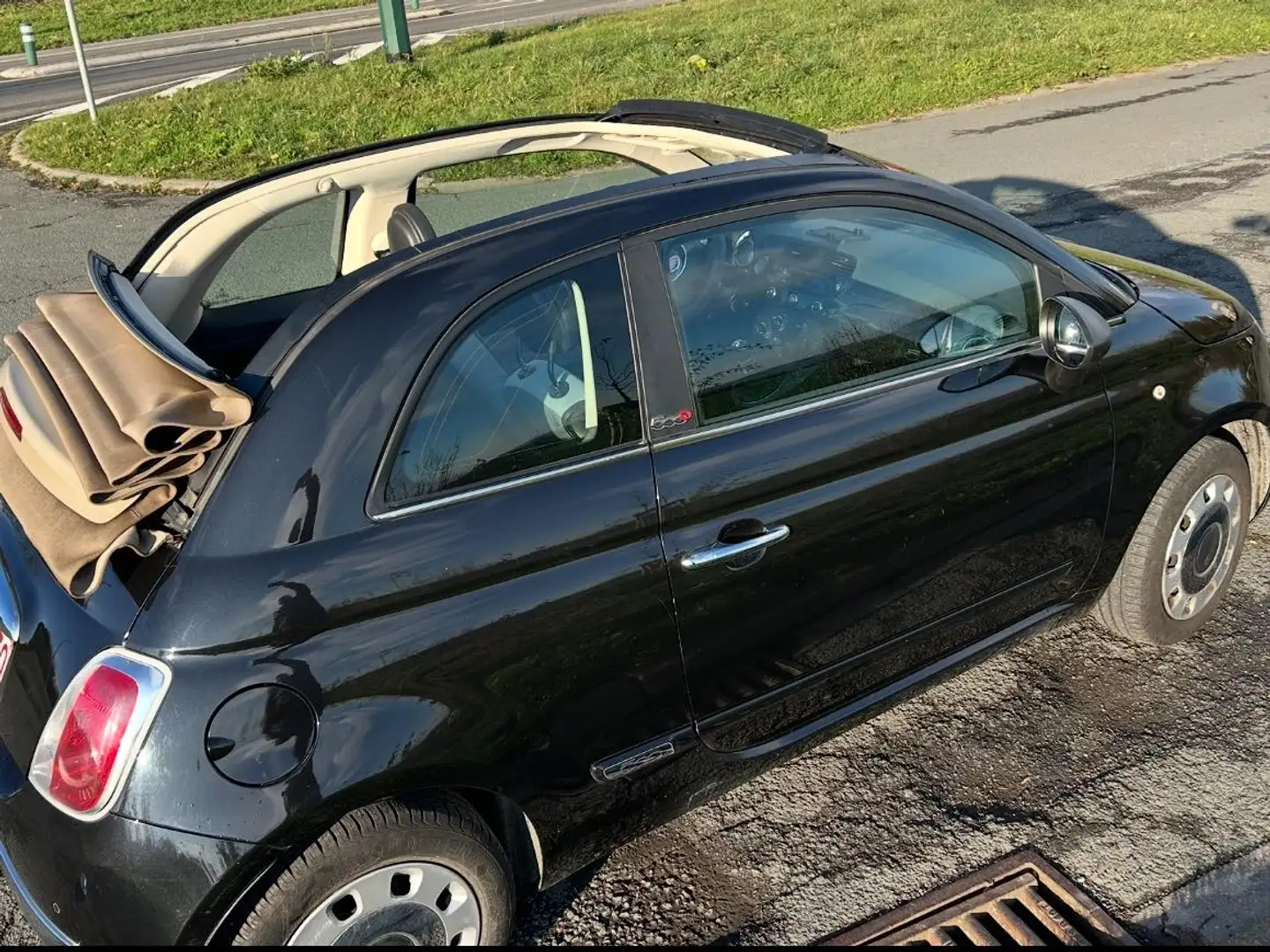 Fiat 500C Noir - 1
