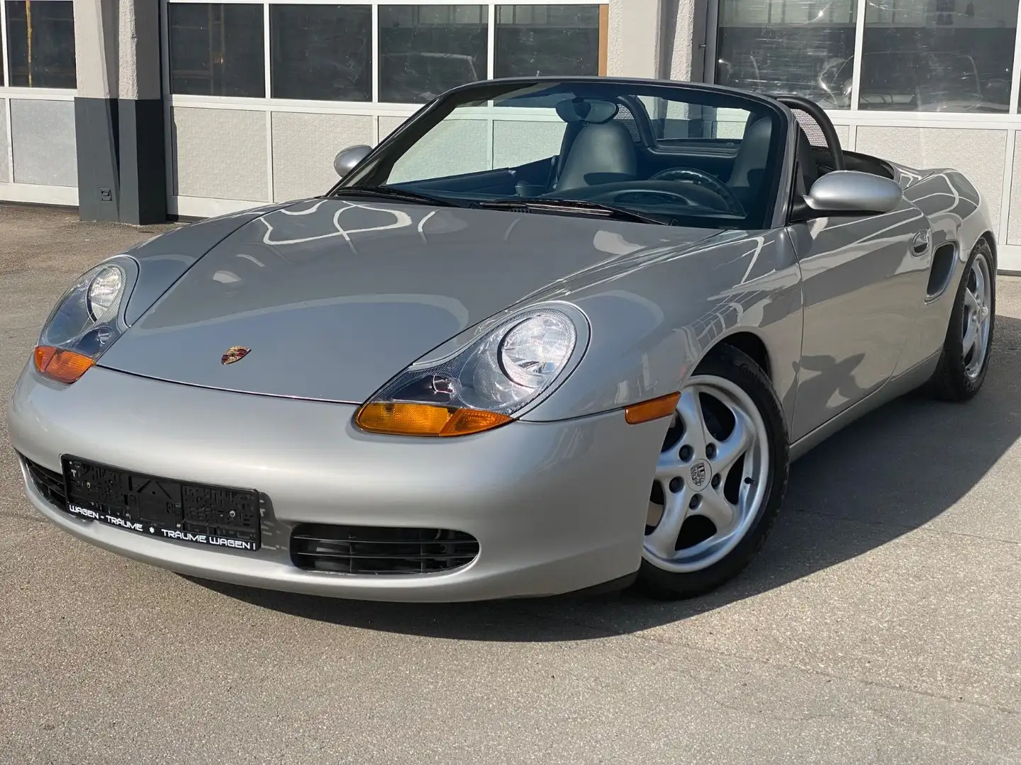 Porsche Boxster mit Leder, Xenon,Klima, TOPzustand Silber - 1