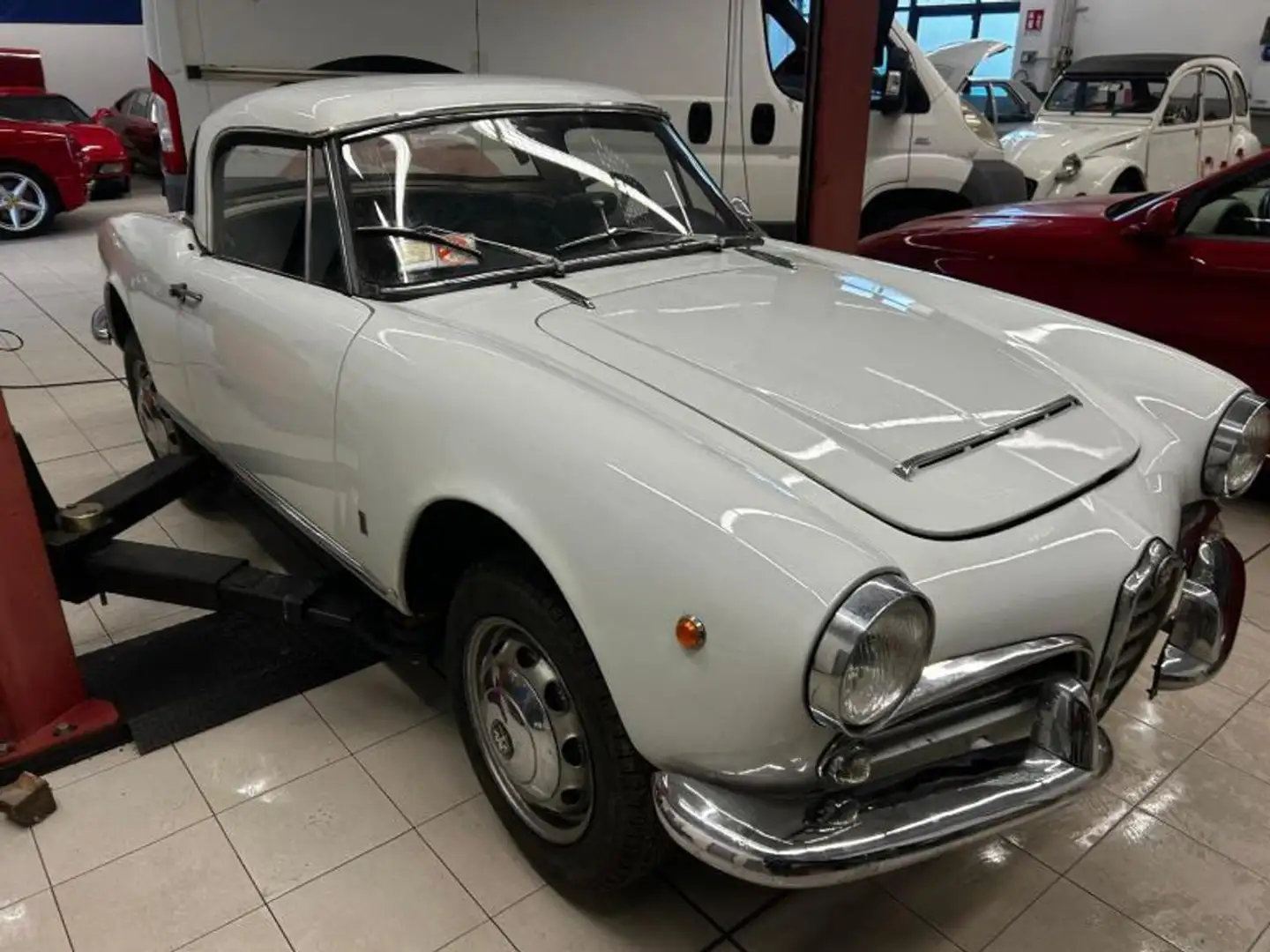 Alfa Romeo Giulia Spider 1600 Weiß - 2