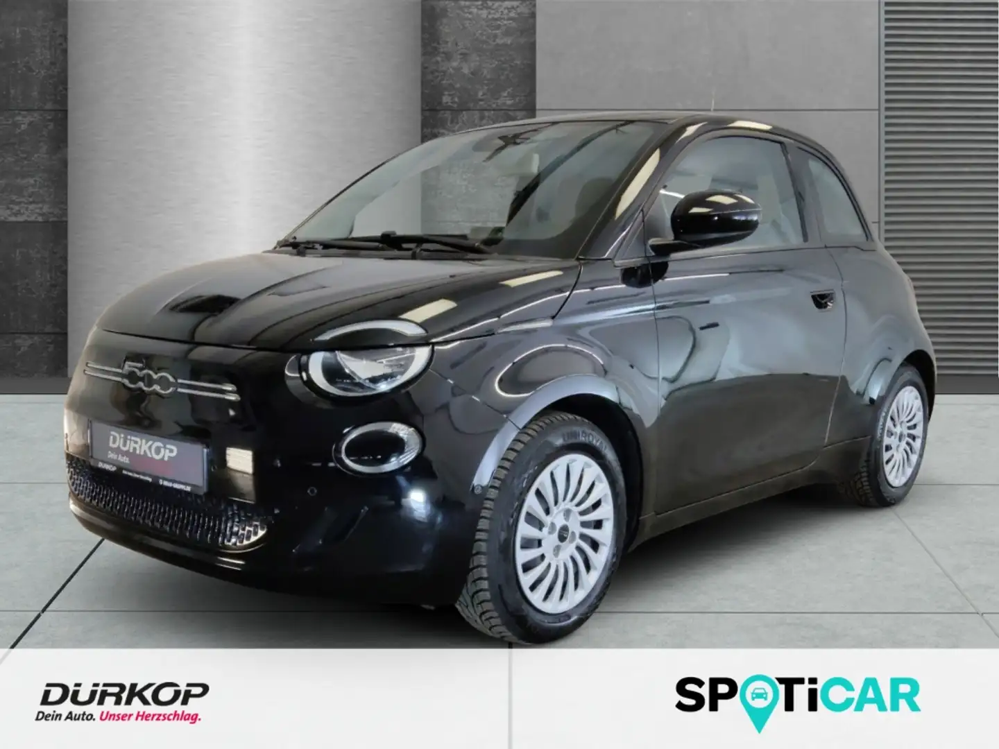 Fiat 500e Navi Klimaautomatik DAB Rückfahrkamera Schwarz - 1