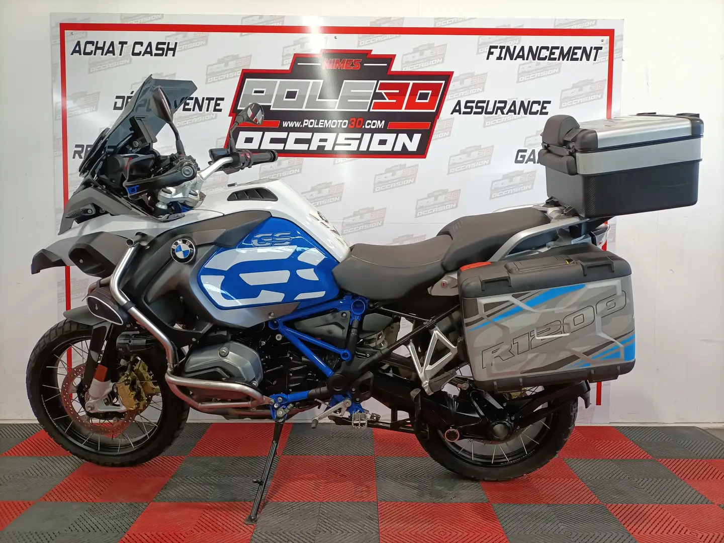 BMW R 1200 GS Blanc - 2