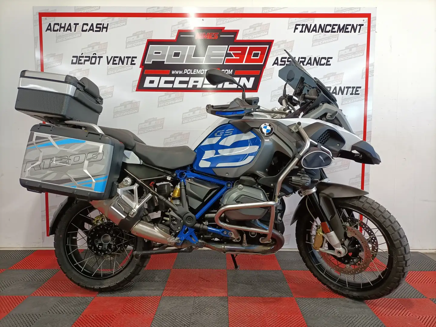 BMW R 1200 GS Blanc - 1