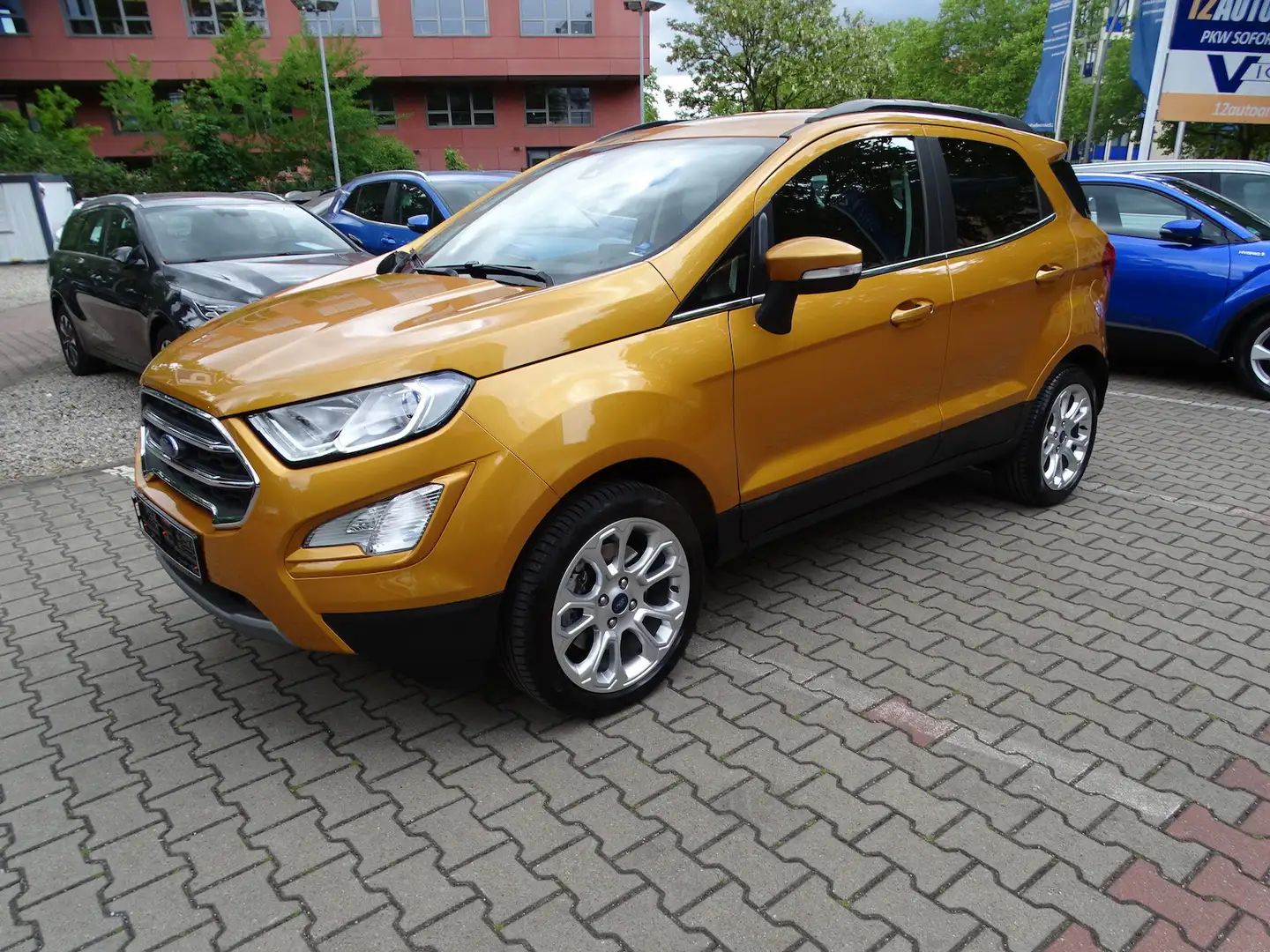 Ford EcoSport 1.0 Ecoboost Titanium Gelb - 1