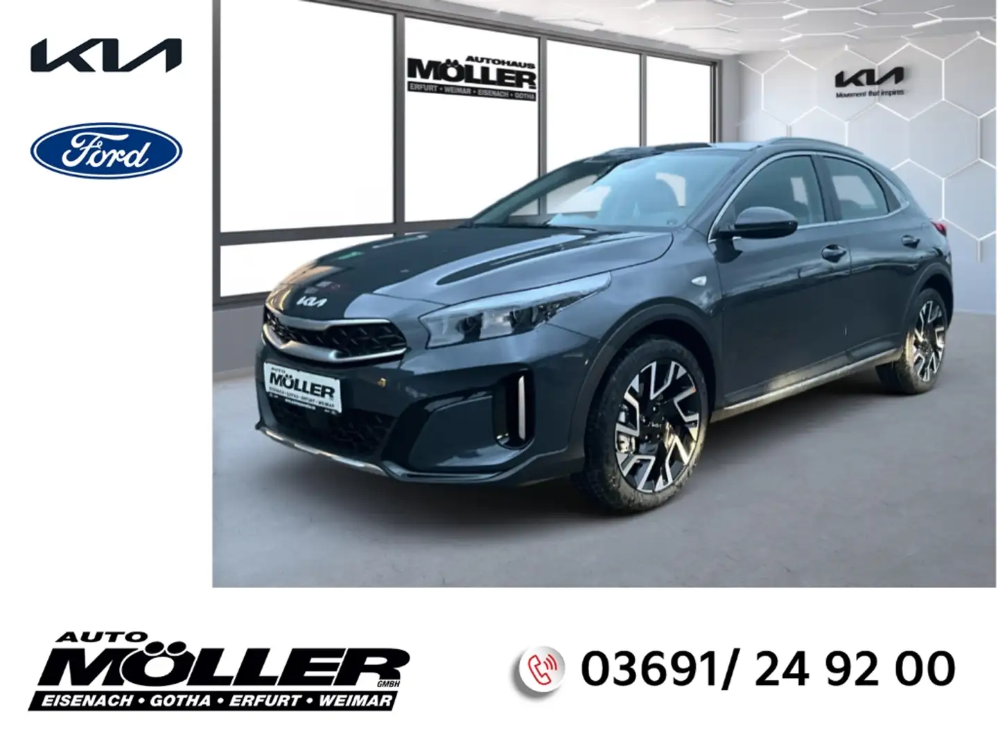 Kia XCeed Vision 1.5T DCT7 Komfort ACC Navi Kamera LED Klima Gris - 1