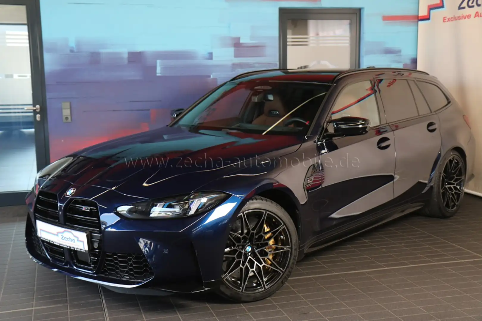 BMW M3 xDr.Tour M-Driv-Pak.Sitzbel.DrivProf.Park+H K Blue - 1