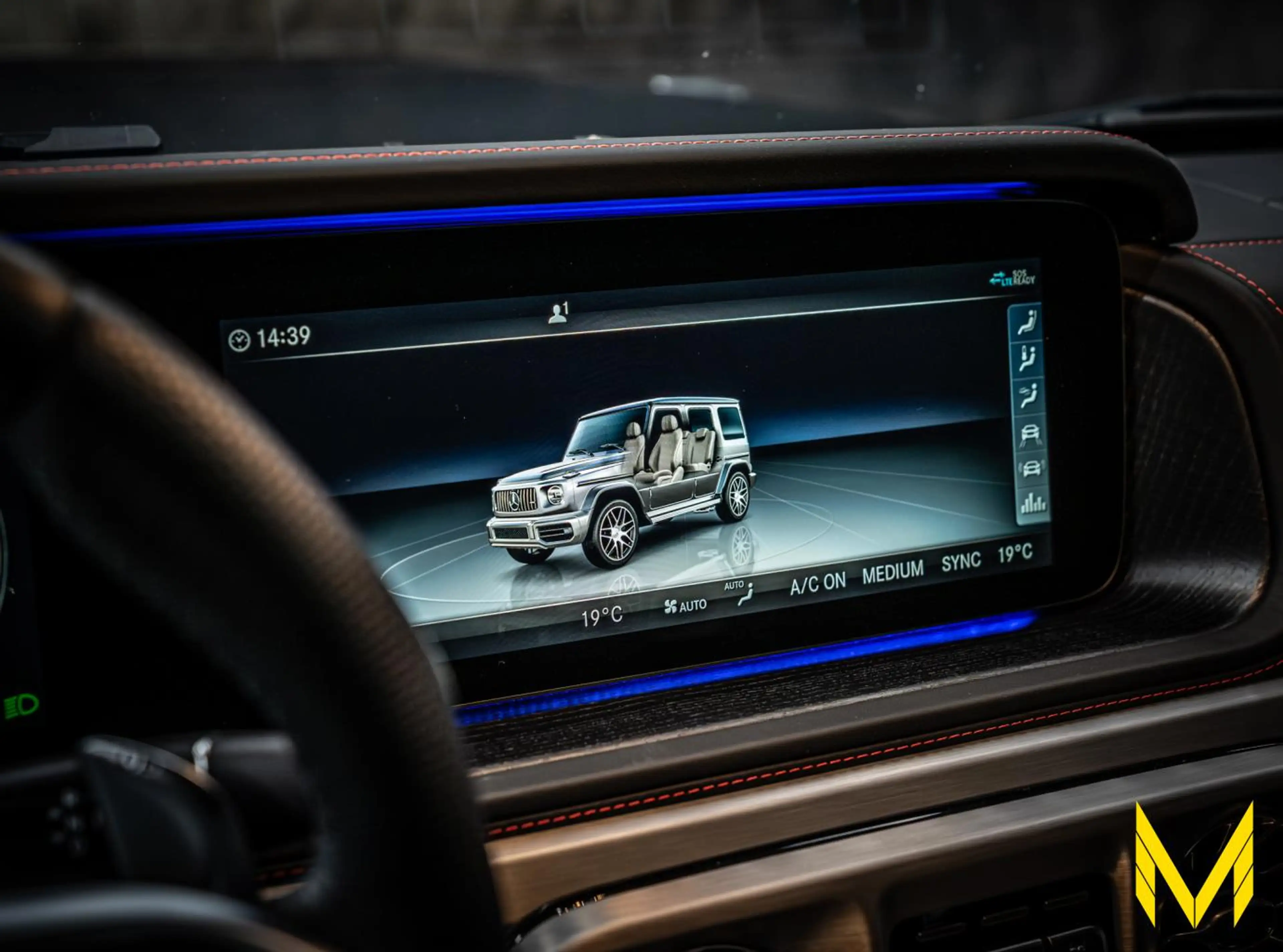 Mercedes-Benz G 63 AMG|MAGNO/RED|NIGHT2|FORGED|PERFORMANCE|M24 — photo 12