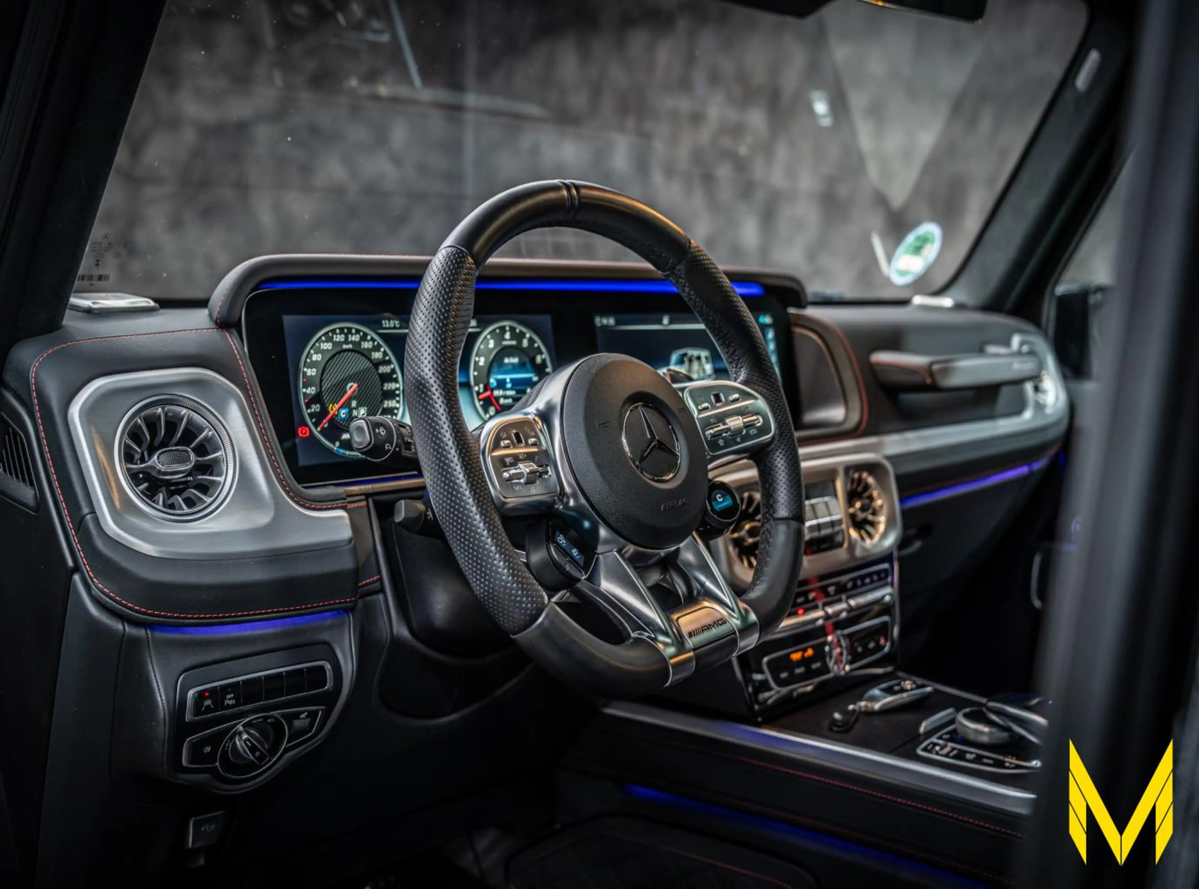 Mercedes-Benz G 63 AMG|MAGNO/RED|NIGHT2|FORGED|PERFORMANCE|M24 — photo 8