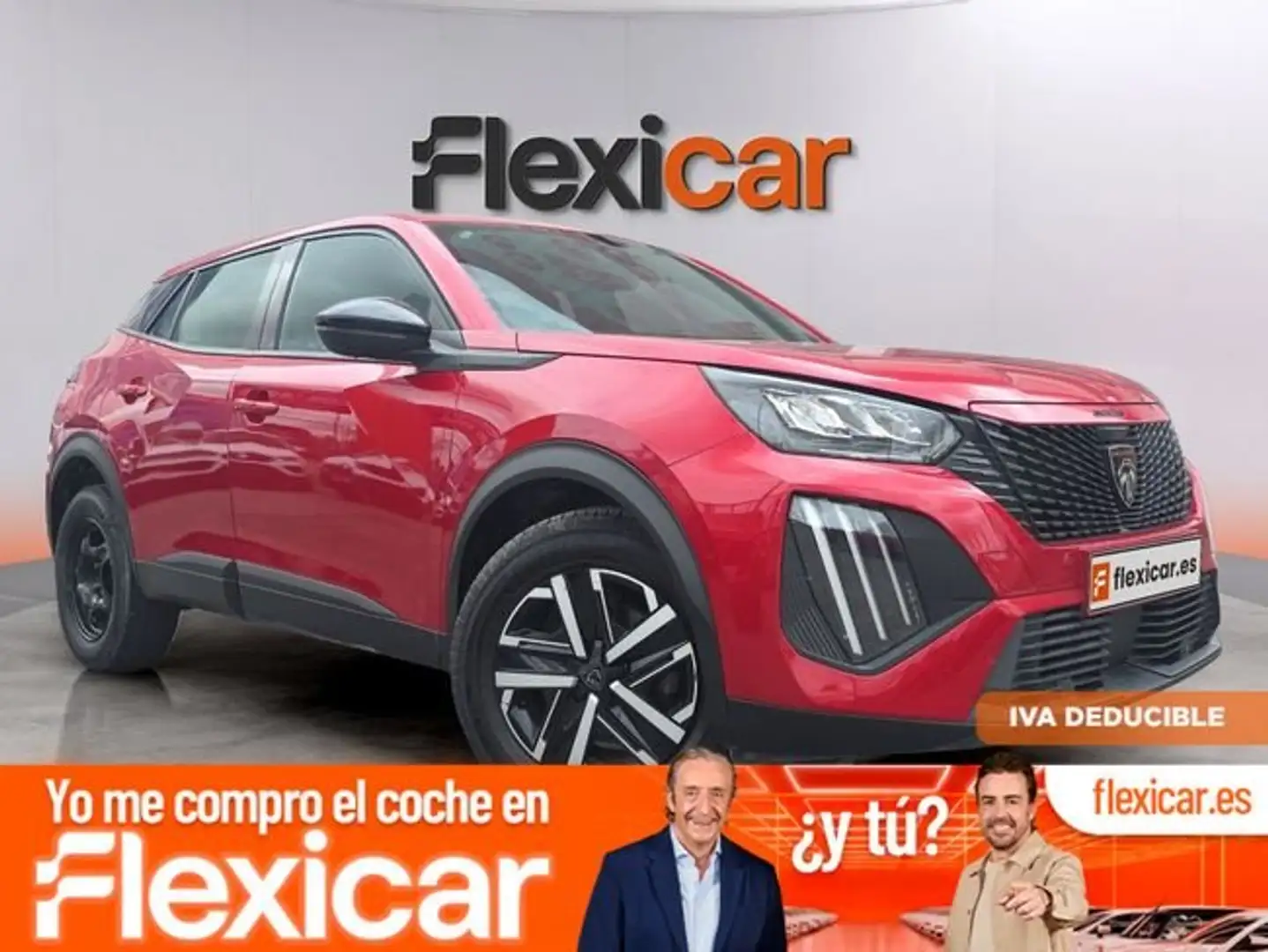 Peugeot 2008 1.2 PureTech S&S Active 100 Rojo - 1