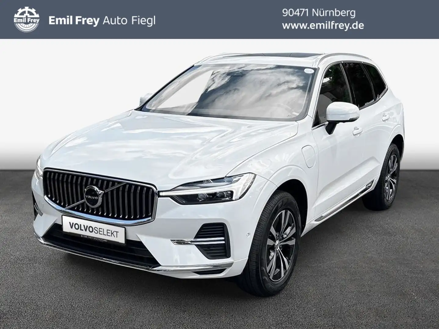 Volvo XC60 XC60 T6 AWD Recharge Geartronic Inscription Expres Weiß - 1
