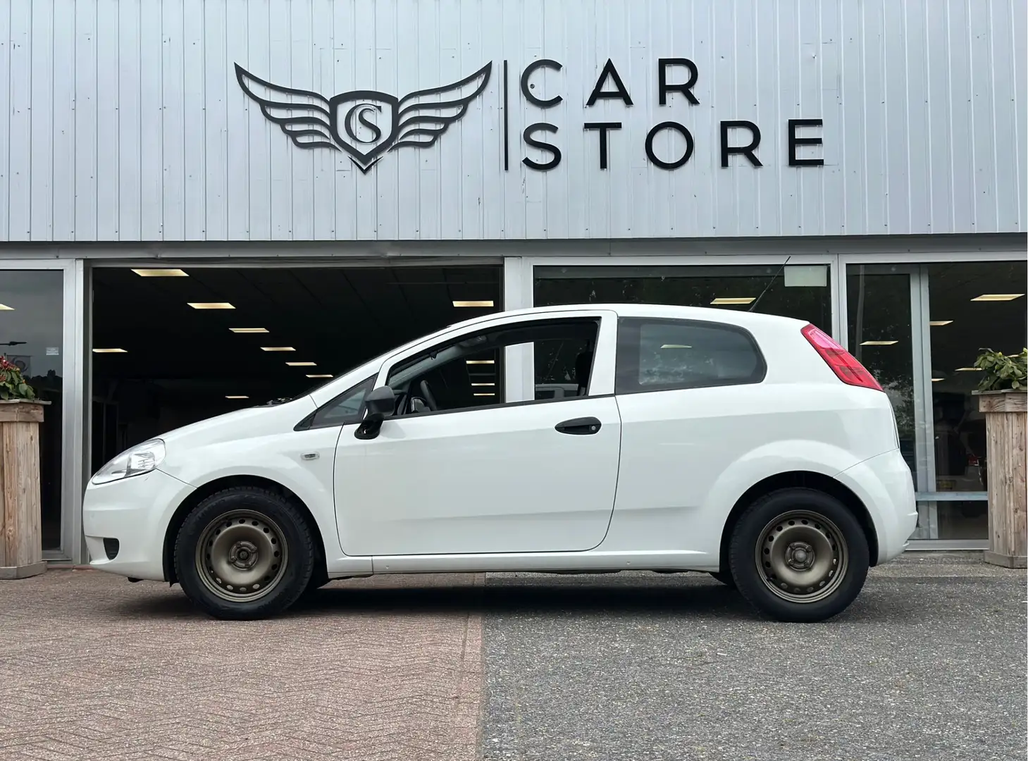 Fiat Grande Punto 1.2 Actual |AIRCO|ELEK. PAKKET Wit - 2