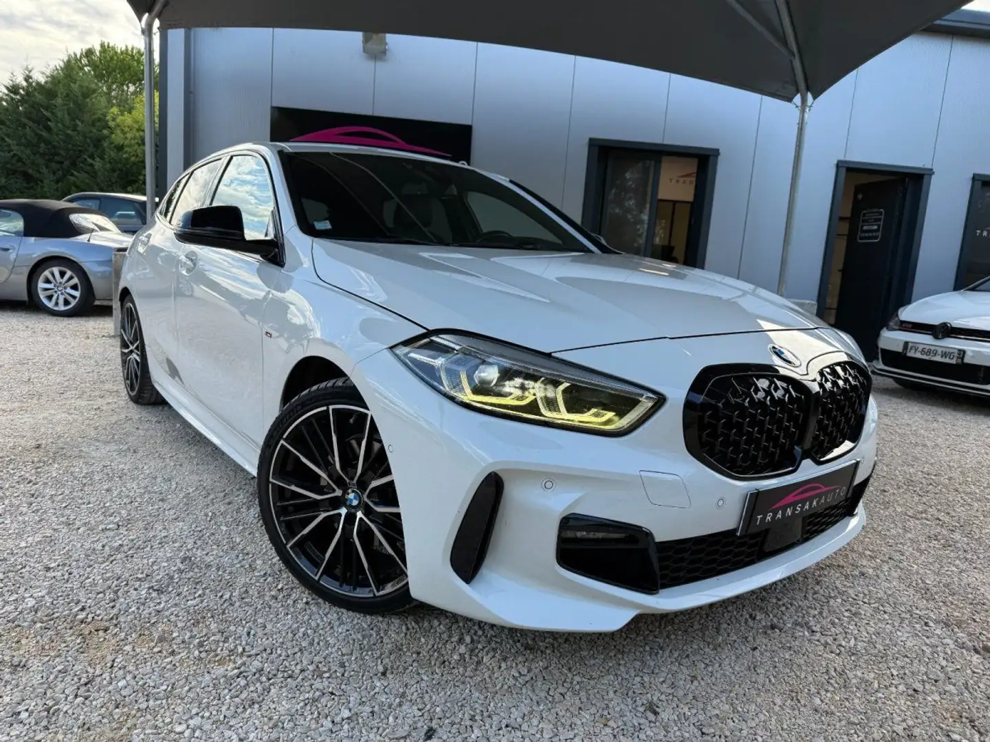 BMW 118 SERIE F40 118d 150 ch M Sport / Origine France Bianco - 1