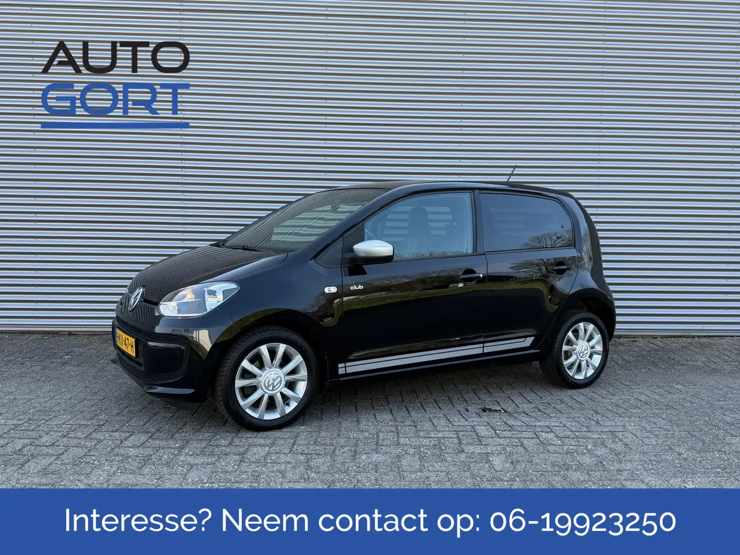 Volkswagen up! 1.0 Club up! | Navi | Bluetooth | 5 Deurs | Alu ve Zwart - 1