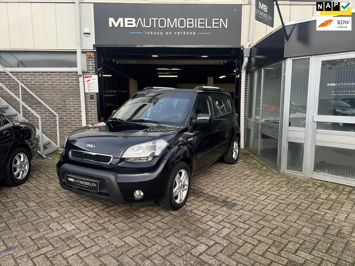 Kia Soul 1.6 X-tra/-16 Inch/APK/ 1e Eigenaar/NAP/Hoge Insta Zwart - 1