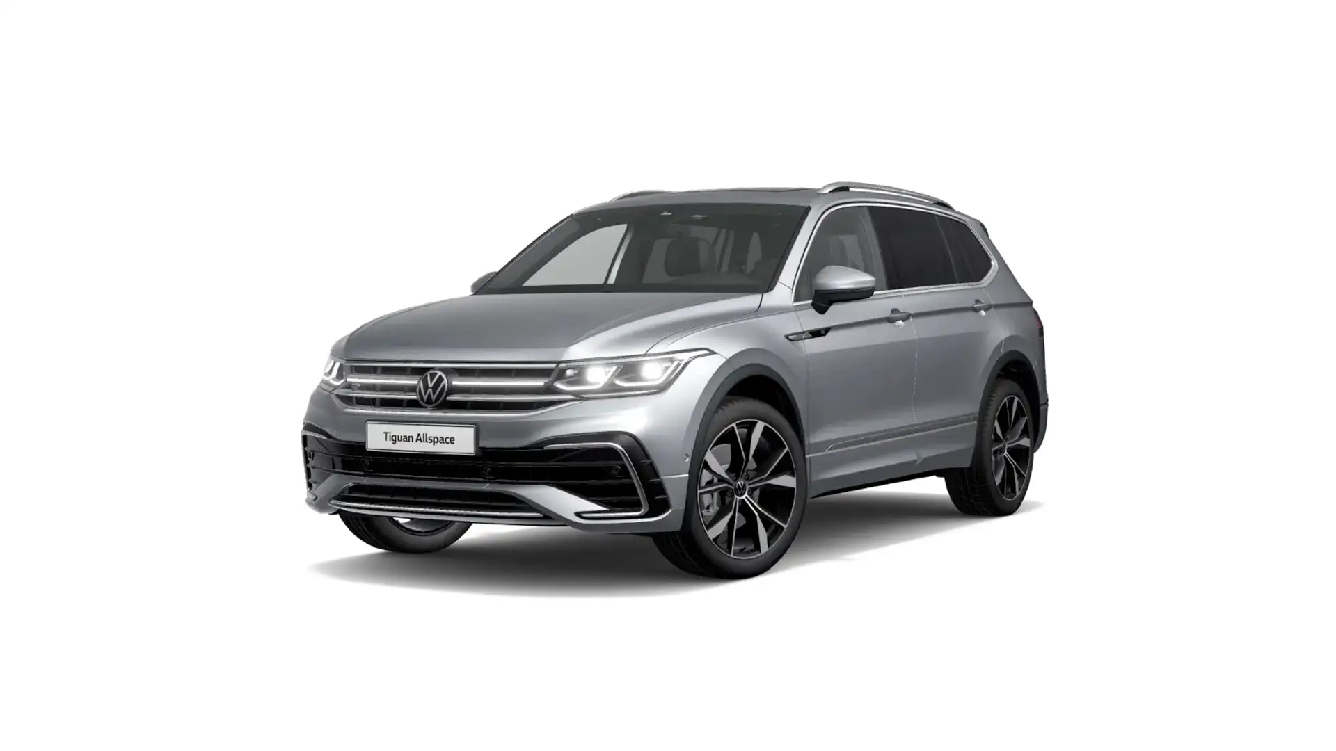 Volkswagen Tiguan Allspace 2.0 TDI DSG R-Line 4Motion Navi* Silber - 2