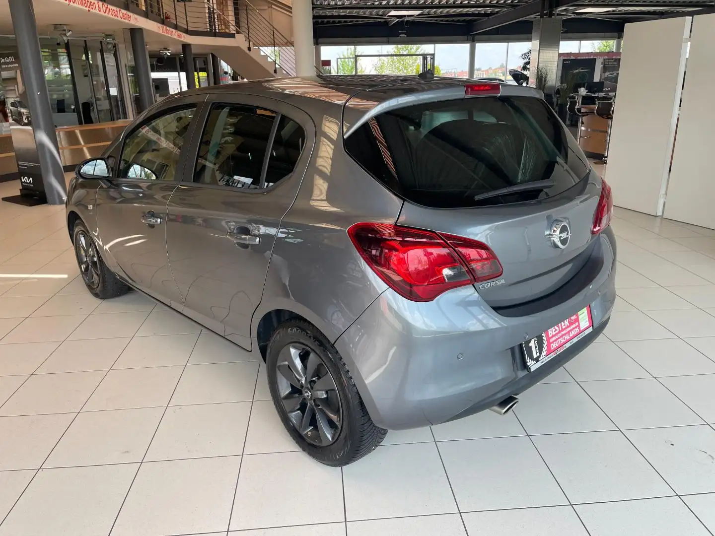 Opel Corsa E 1.4 120 Jahre S/S+Klima+Alu+Bluetooth+++ Grau - 2