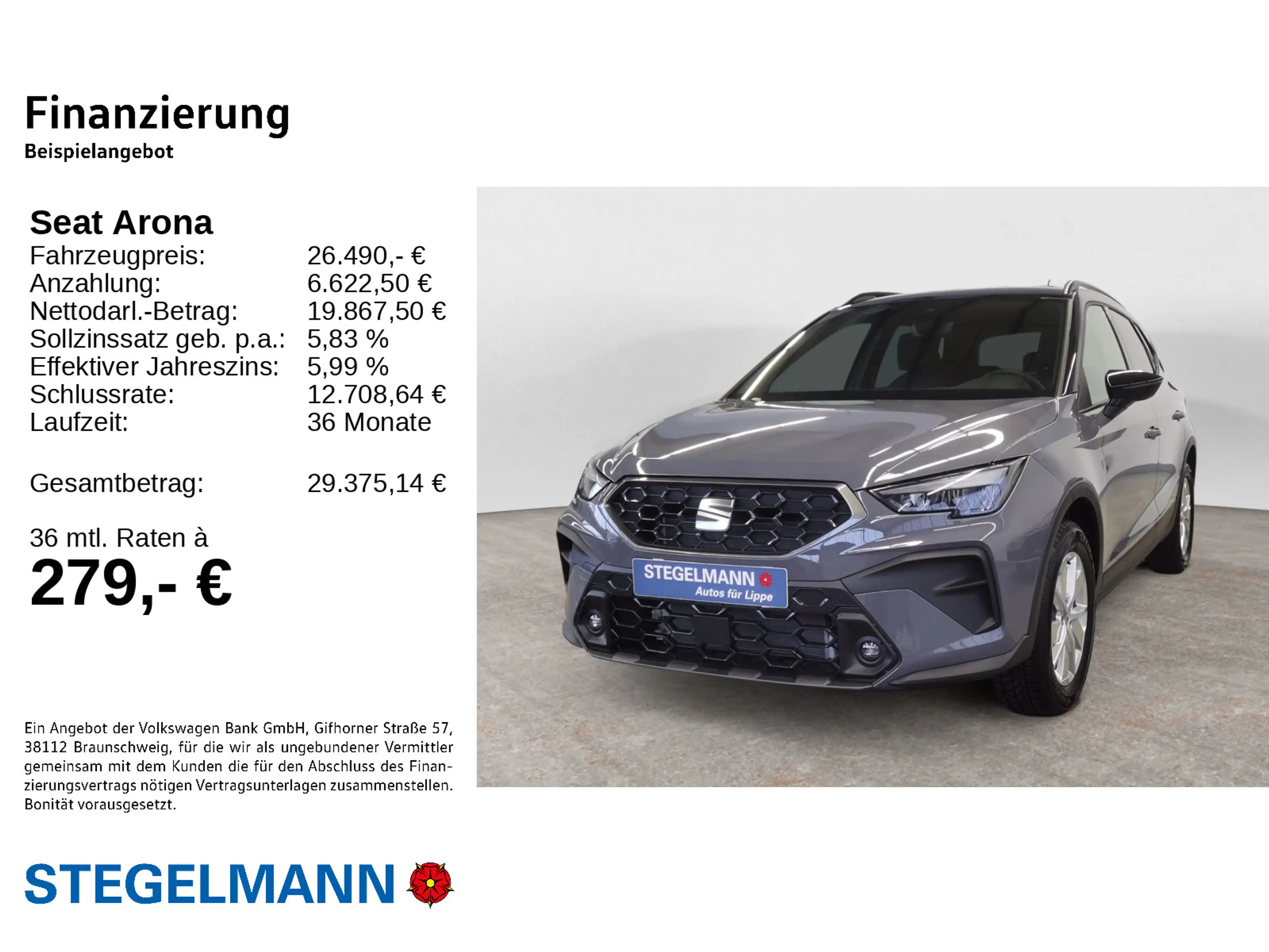 SEAT Arona Style 1,0 TSI DSG Ganzjahresreifen AHK Kam — photo 2