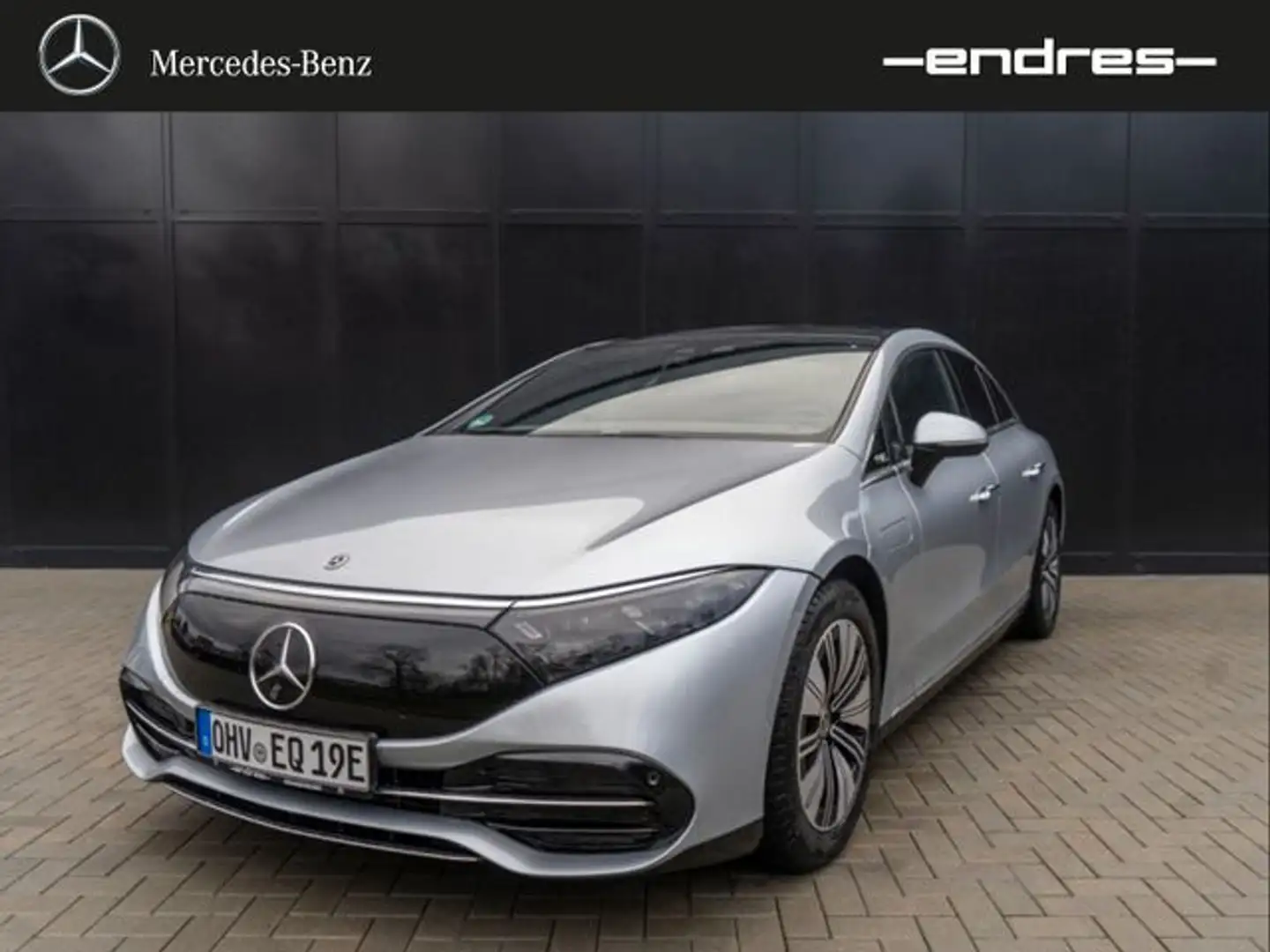 Mercedes-Benz EQS 450 + ELECTRIC ART+PANORAMA+360+DISTRONIC Silber - 1