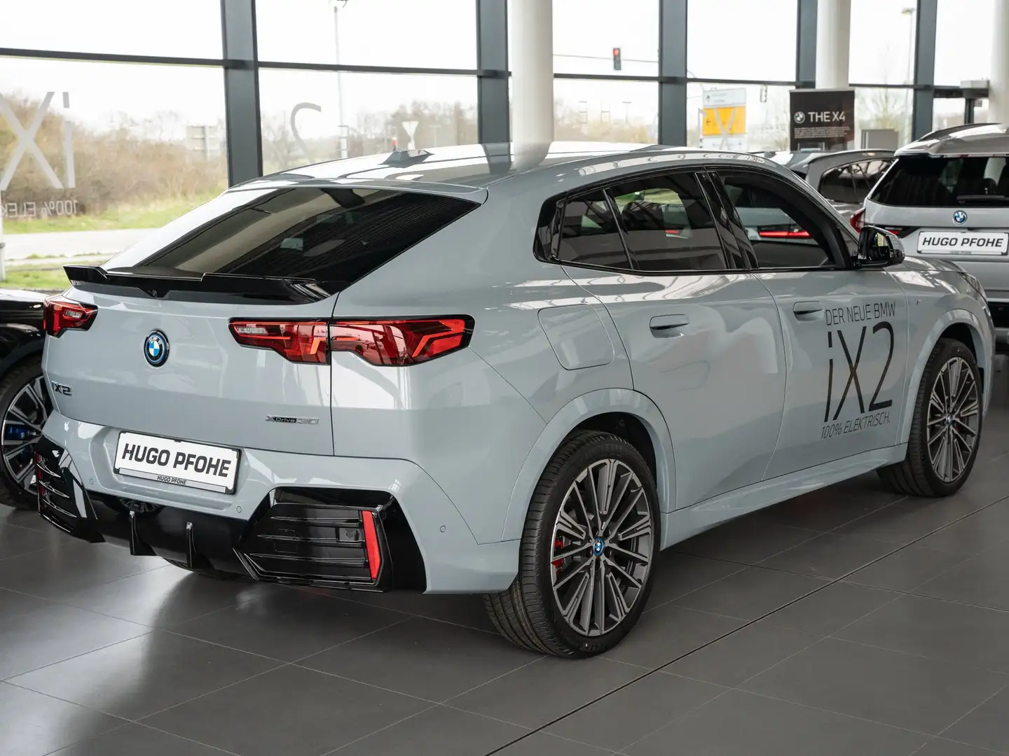 BMW iX2 xDrive30 xDrive M Sport Gris - 2