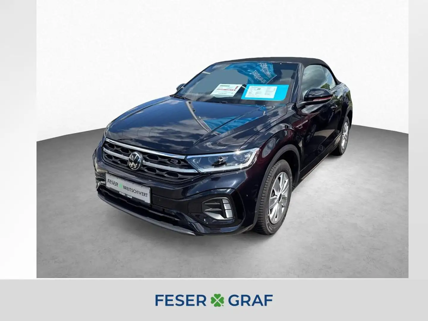 Volkswagen T-Roc Cabriolet R-Line 1.5 TSI DSG 150PS Schwarz - 1