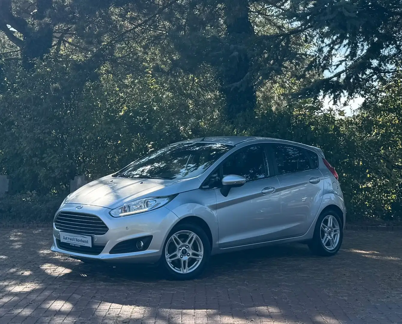 Ford Fiesta Titanium|LED TFL|PDC|AUX/USB! Zilver - 1
