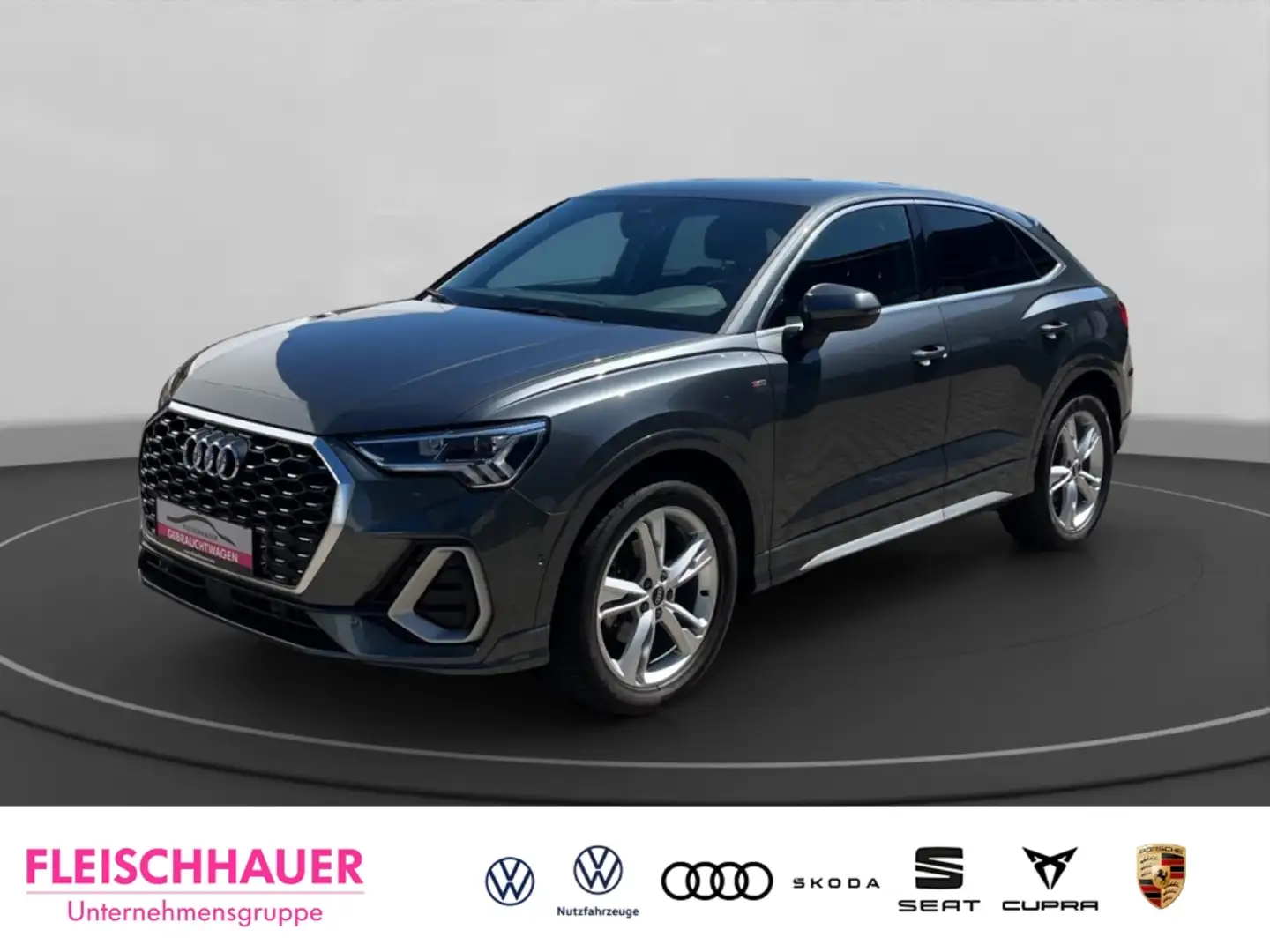 Audi Q3 Sportback 35 TFSI 2x S-line AHK LED Kamera Grau - 1