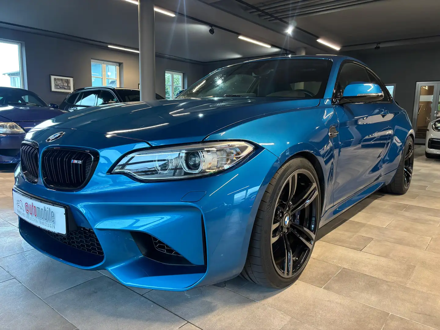 BMW M2 Schalter|Navi|CarPlay|HiFi|PerformanceAGA|20 Blau - 1