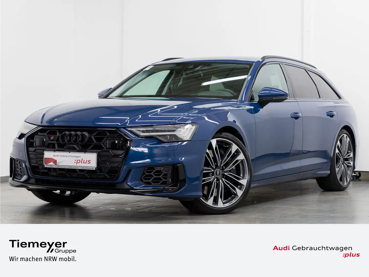 Audi S6 TDI Q LUFT LM21 S-SITZE HD-MATRIX Blauw - 1