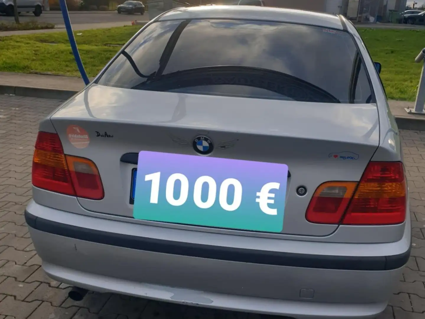BMW 318 318i Argent - 2