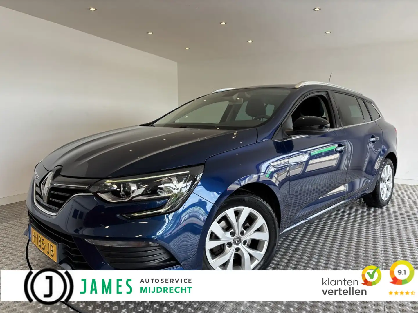 Renault Megane Estate 1.3 TCe Limited Automaat, Trekhaak Azul - 1