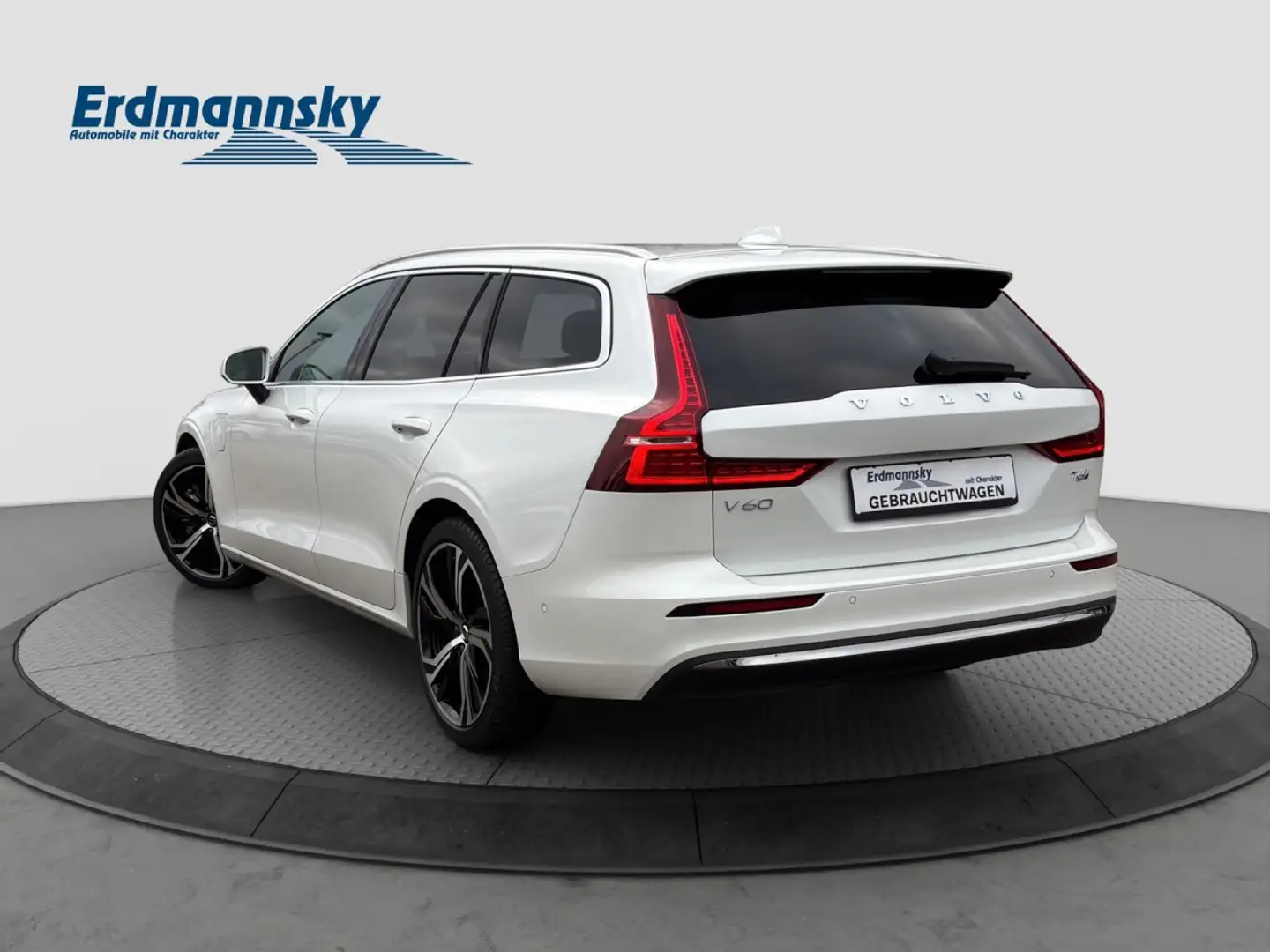 Volvo V60 Plus Bright Plug-In Hybrid/Pano/360K/Headup Klima Weiß - 2