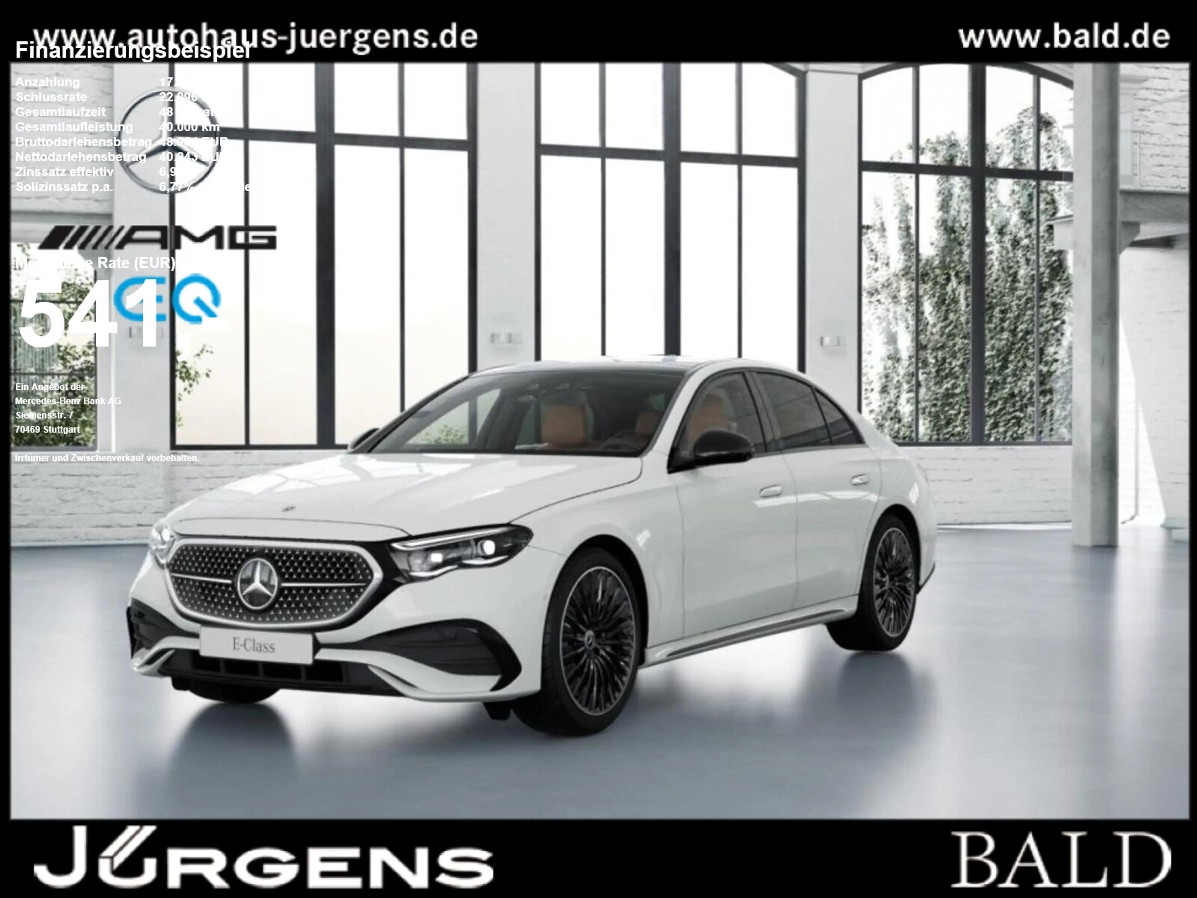 Mercedes-Benz E 220 d AMG-Sport/360/Pano/AHK/Night/Distr/20'