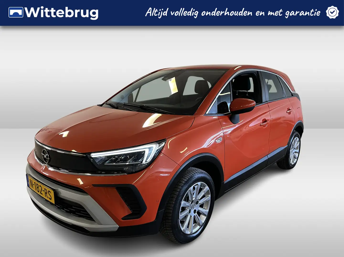 Opel Crossland X 1.2 Turbo Innovation | Navigatie | Stoel & Stuur v Oranje - 1