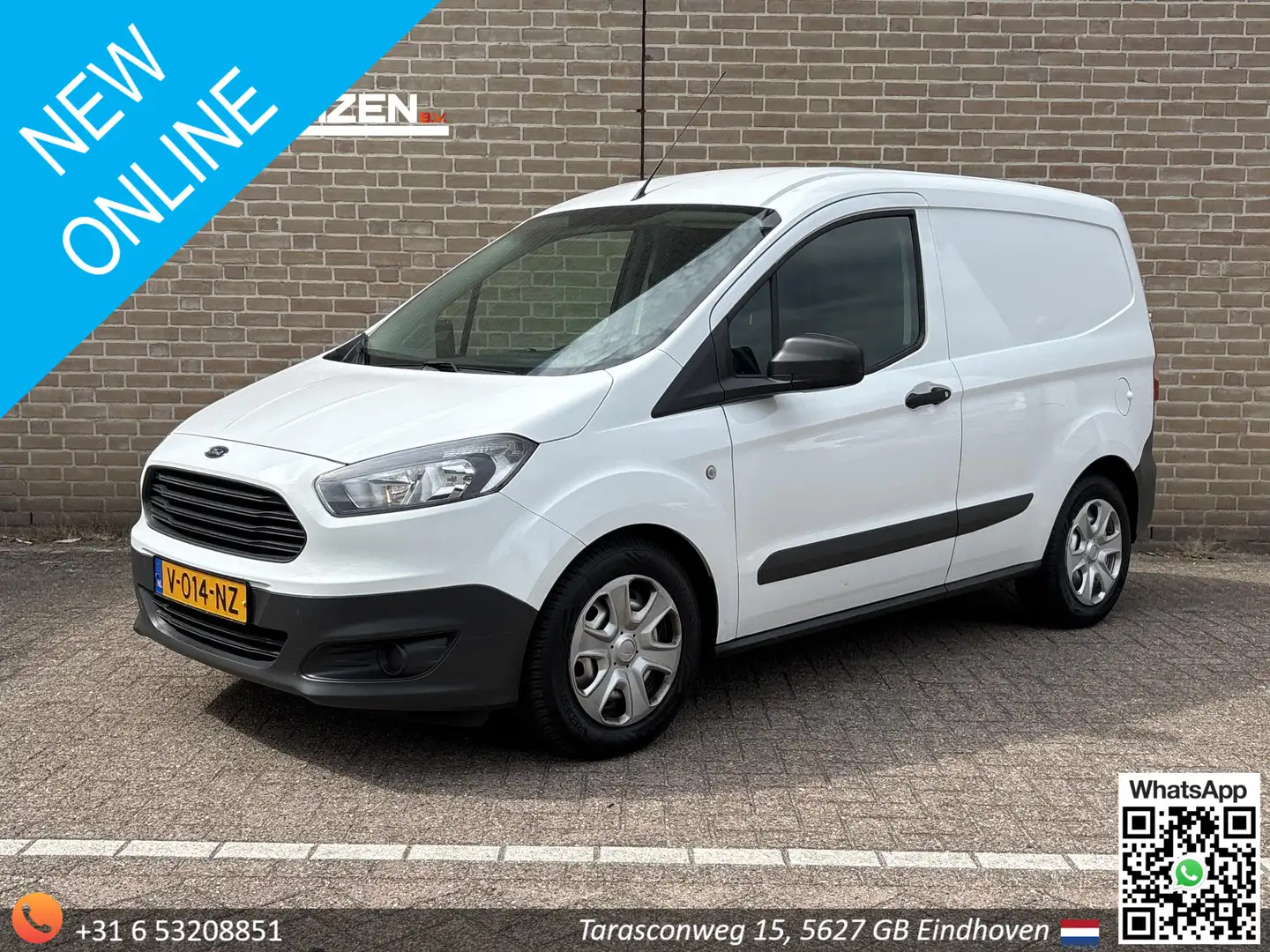 Ford Transit Courier 1.5 TDCI Economy Edition € 3.950 NETTO | Euro 6 | Wit - 1