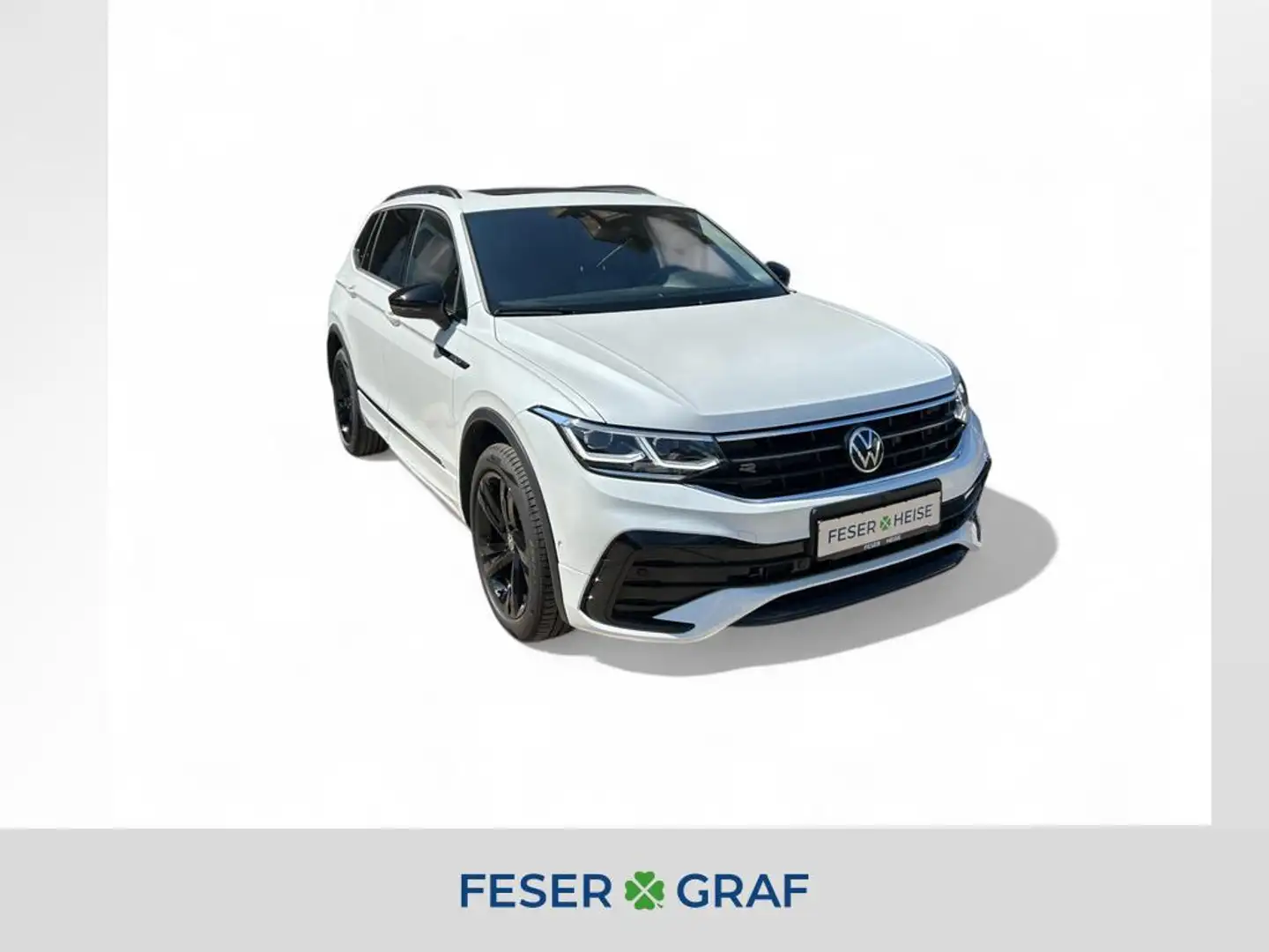 Volkswagen Tiguan Allspace R-Line 2.0 TDI DSG/IQ.Light/Sitzhzg./4MOTION Weiß - 1