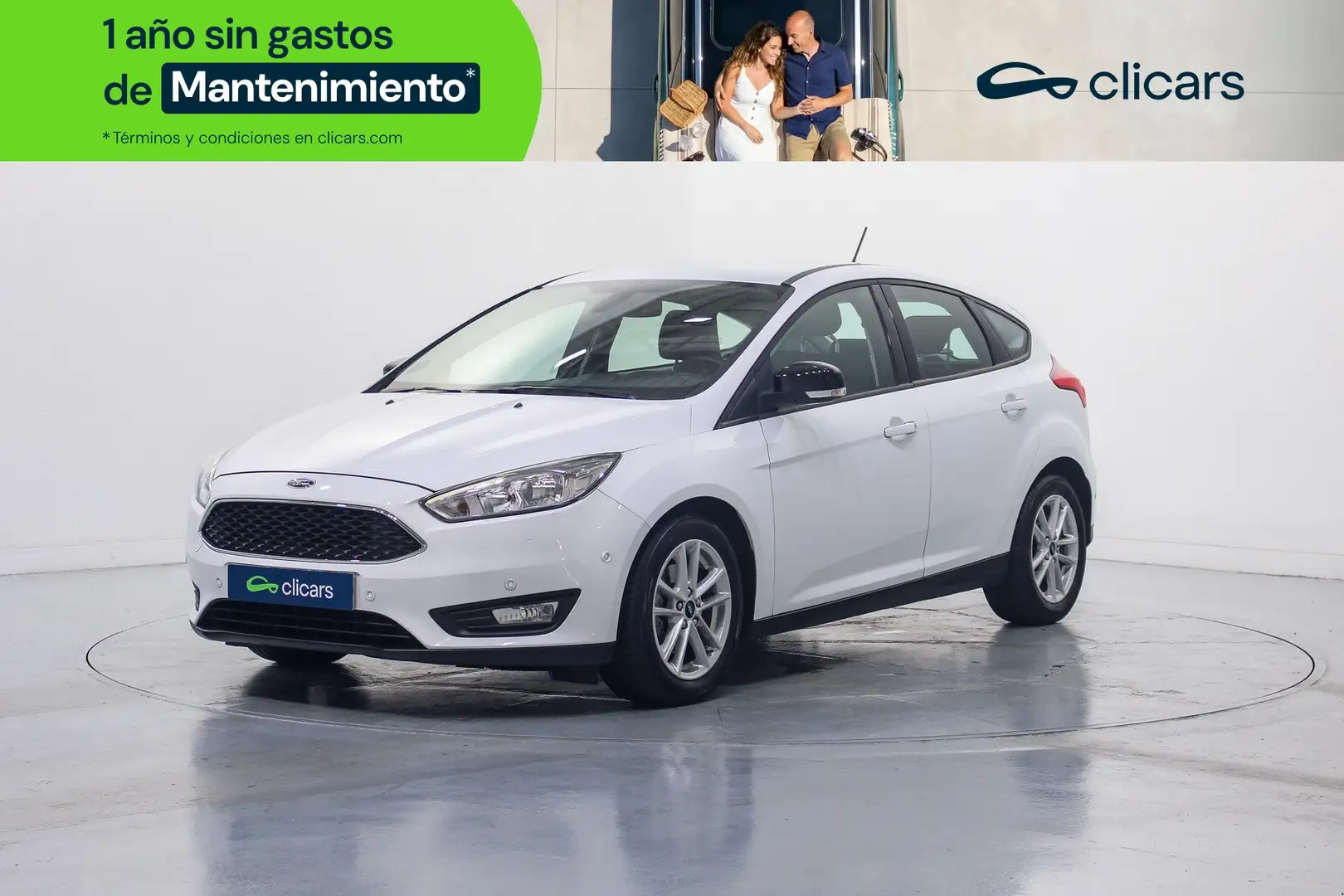 Ford Focus 1.0 Ecoboost Trend+ 125 Blanco - 1