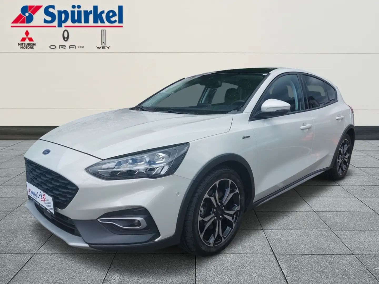 Ford Focus 1,0 Active, Komfort-Design-Sicht Paket, Panoramada Weiß - 1